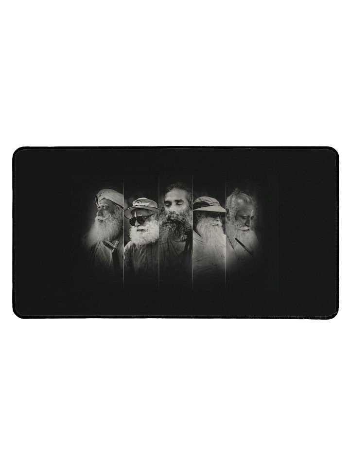 Sadhguru Monochrome Essence Desk Mat product image (1)