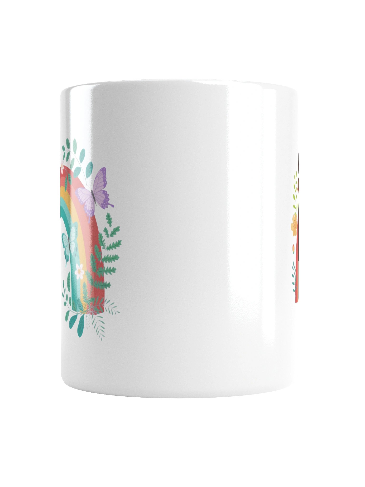Rainbow Butterfly Garden Coffee Mug product image (5)