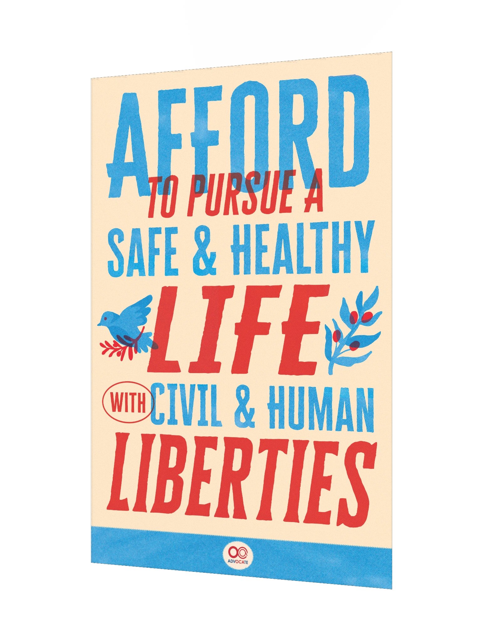 Affordability Poster (Blue Version) product image (3)