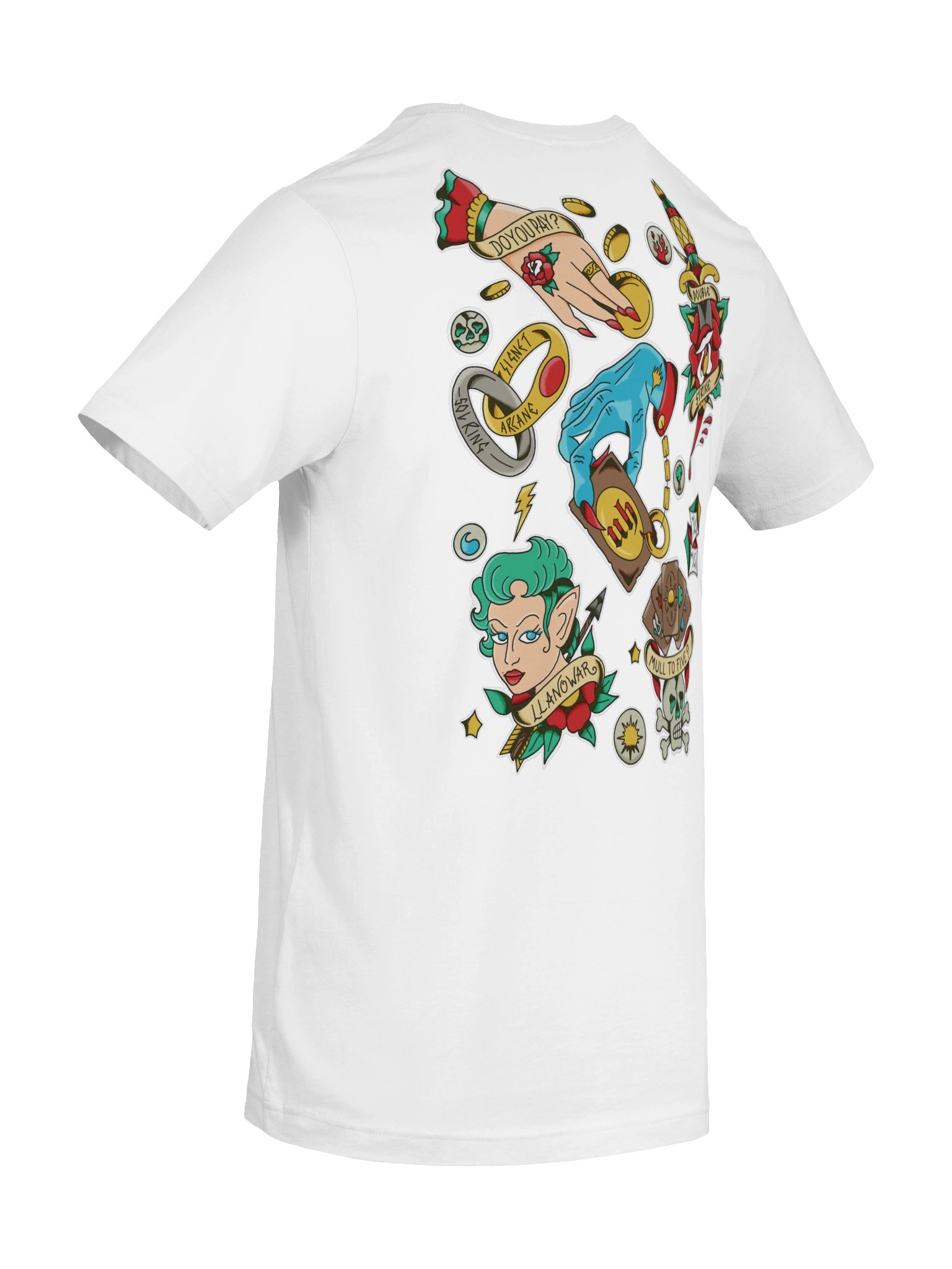 Unholy Hand Tattoo WHITE product image (8)