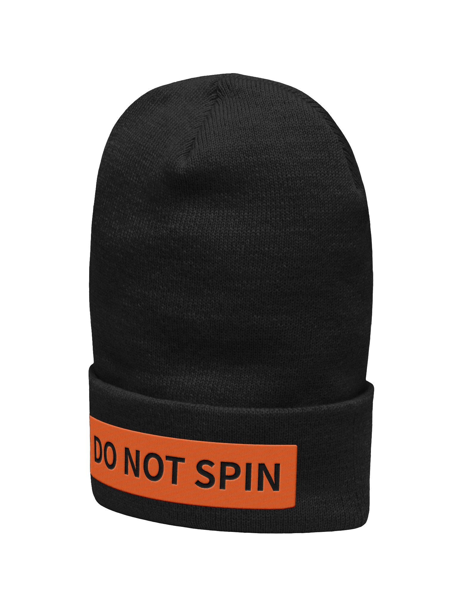 DO NOT SPIN label embroidered beanie product image (14)