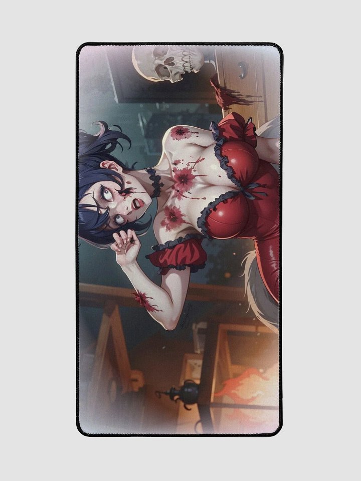 Bloodied Sins - V2 Zombie Pinup Anime Desk Mat product image (2)