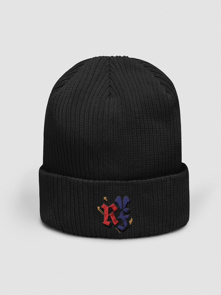 Retro Music Lover Ribbed Beanie product image (1)