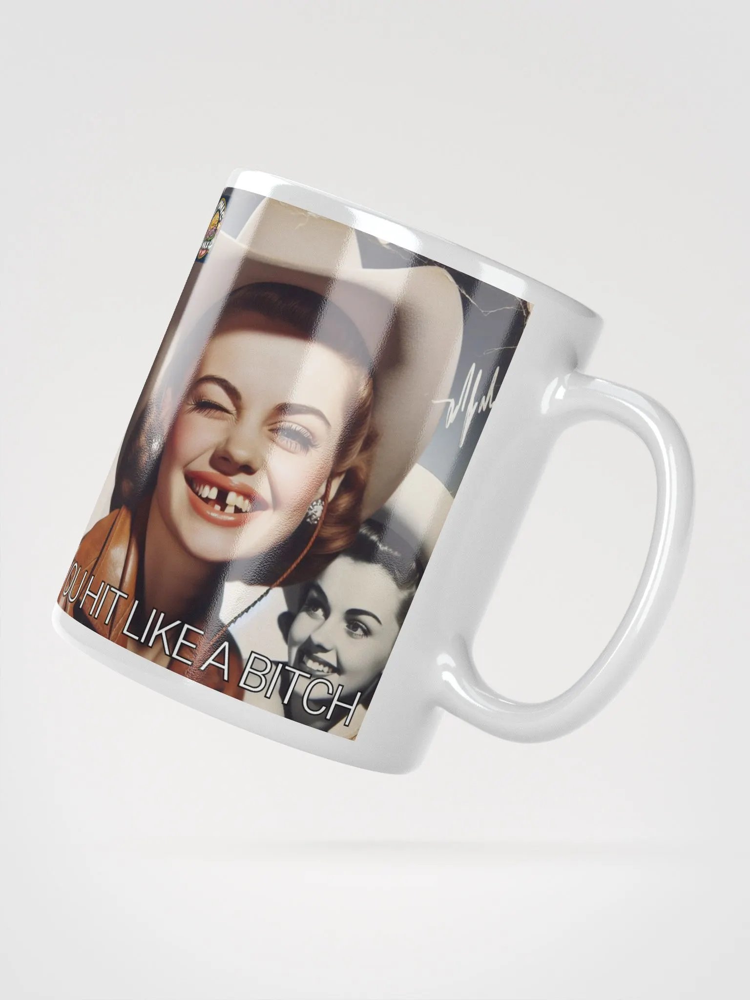 You Hit Like A Bitch Mug product image (2)