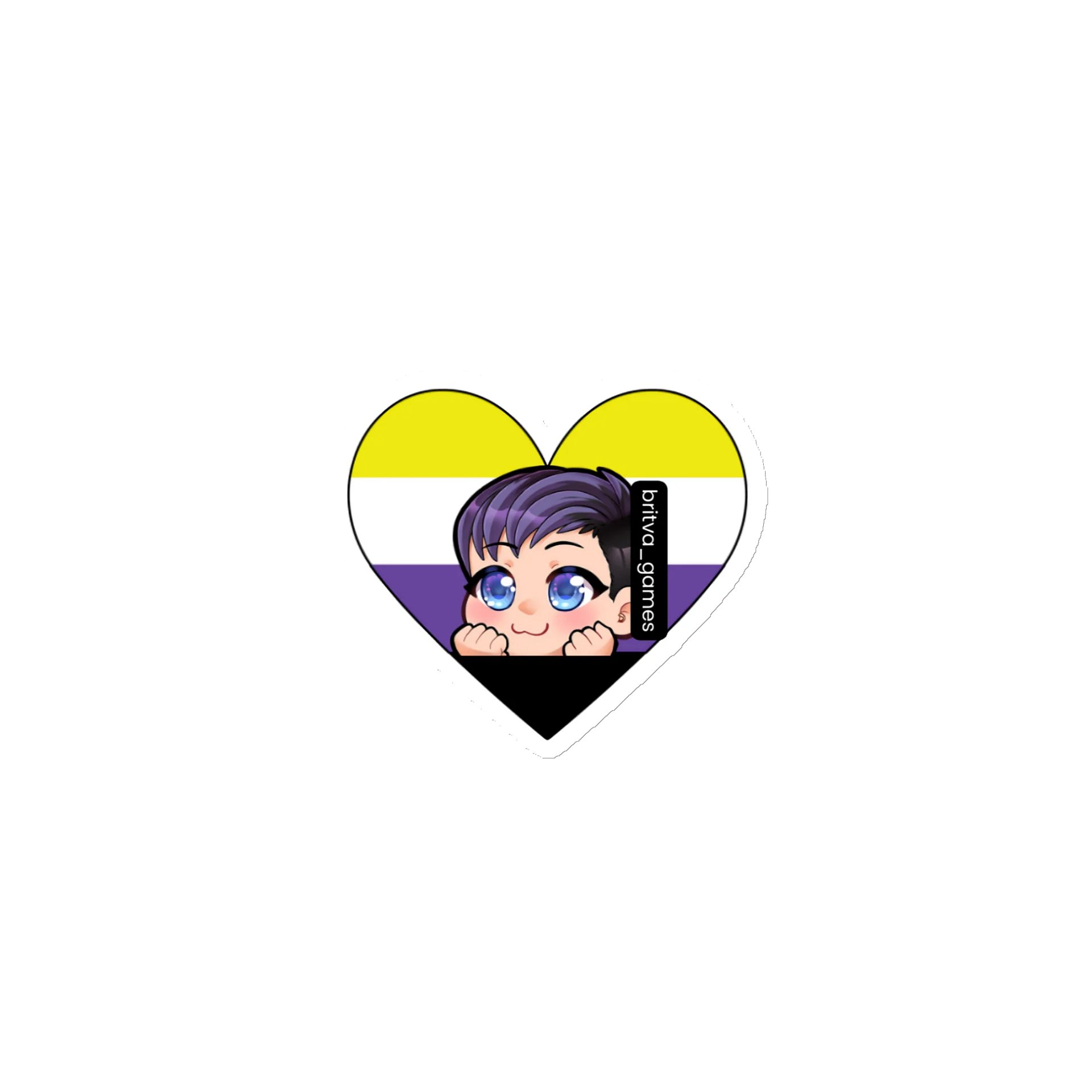 Nonbinary Pride Magnet product image (1)