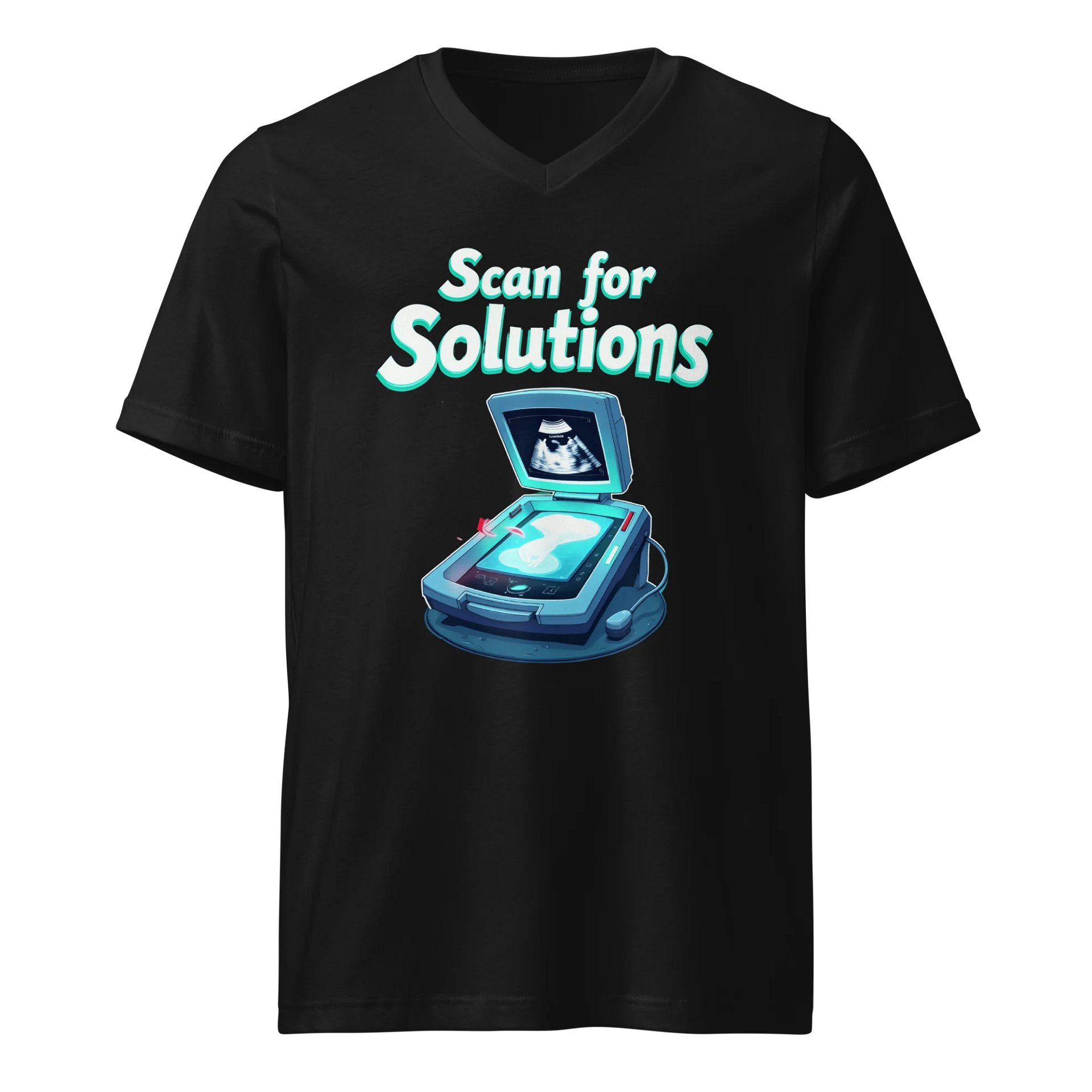 Solutions Ultrasound V-Neck Tee product image (1)