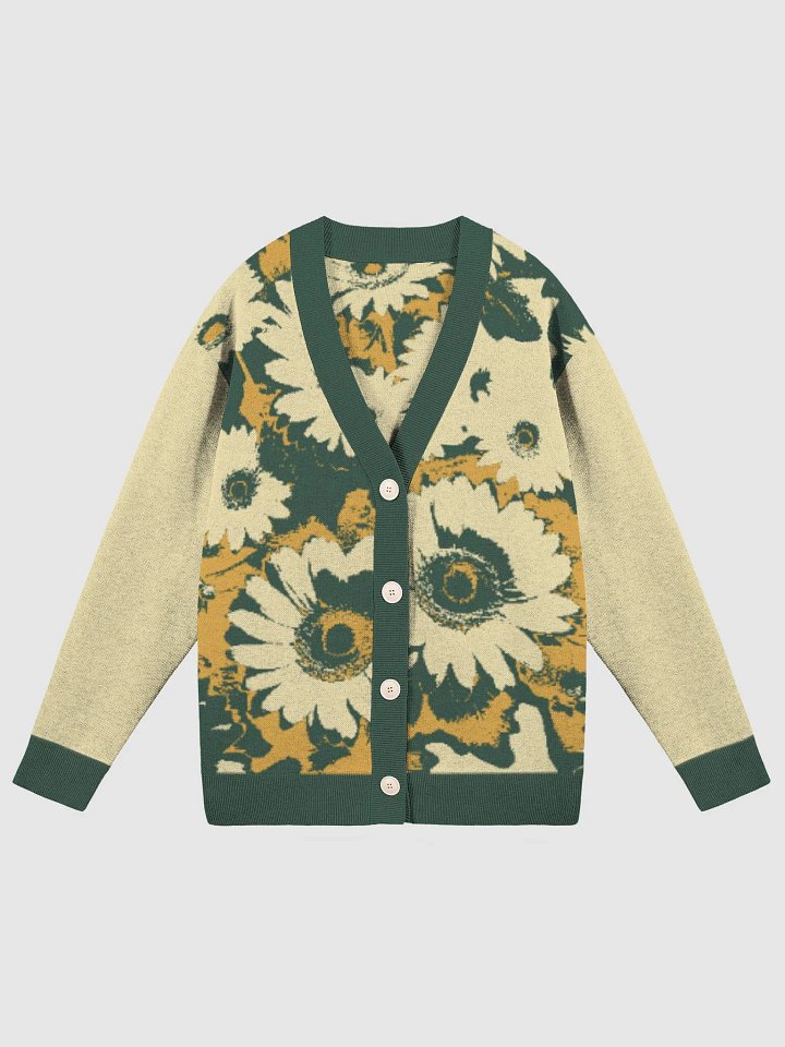 Floral Fusion Knitted Cardigan product image (1)