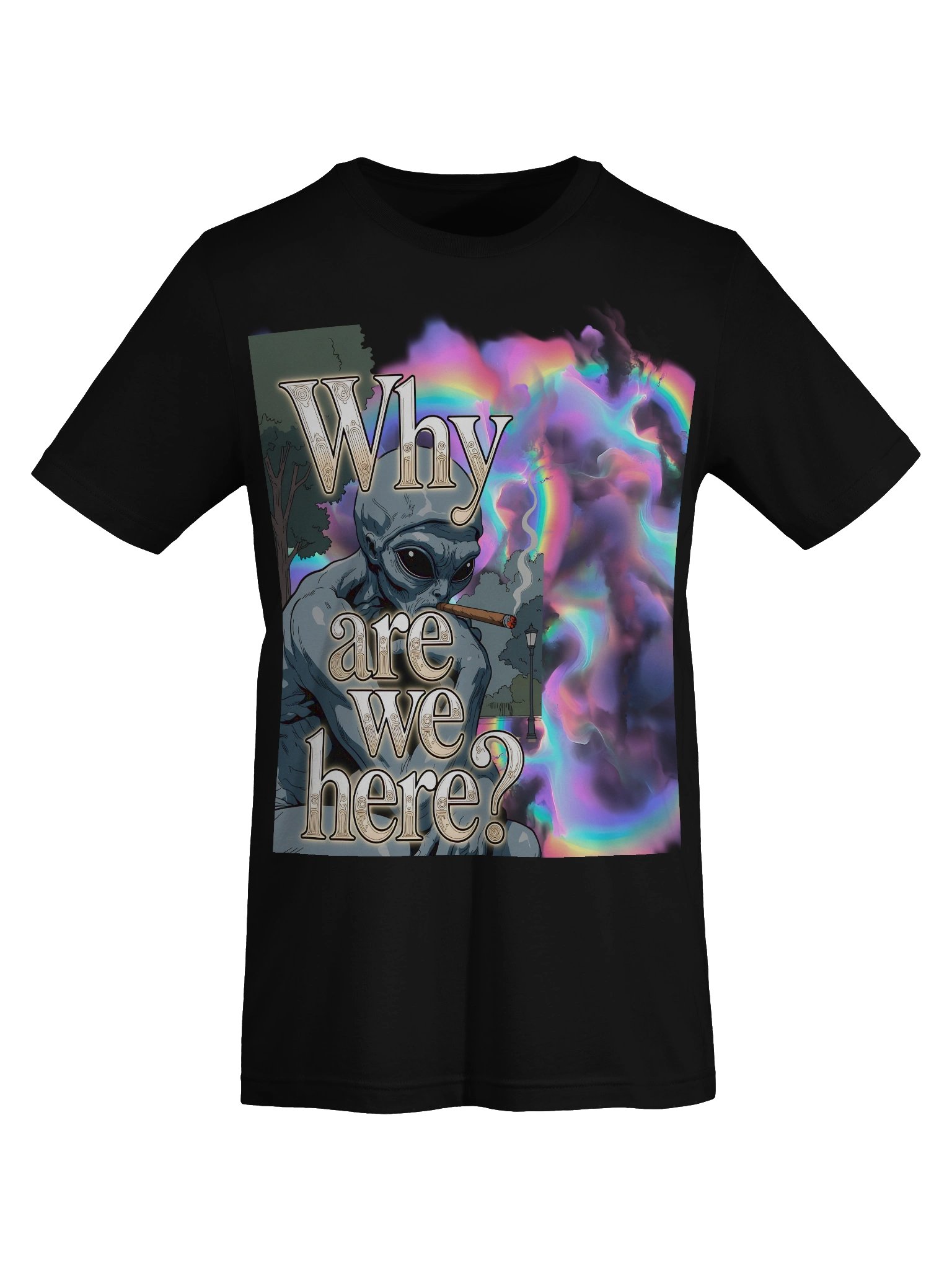 Contemplative Alien T-Shirt product image (50)
