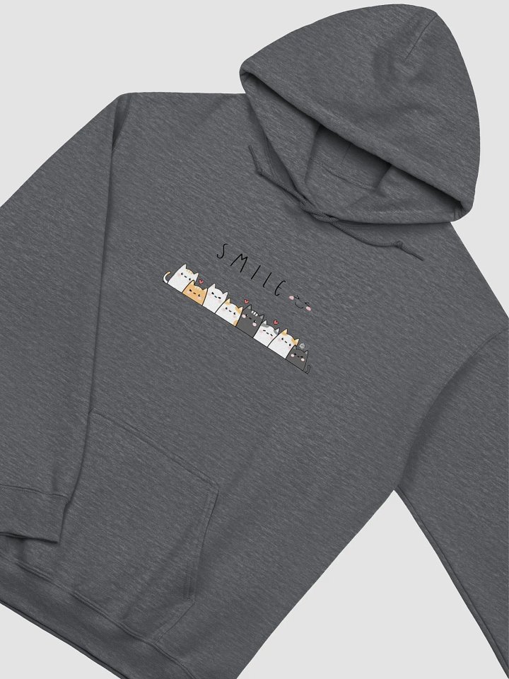 Cats & Hearts Smile Hoodie product image (15)