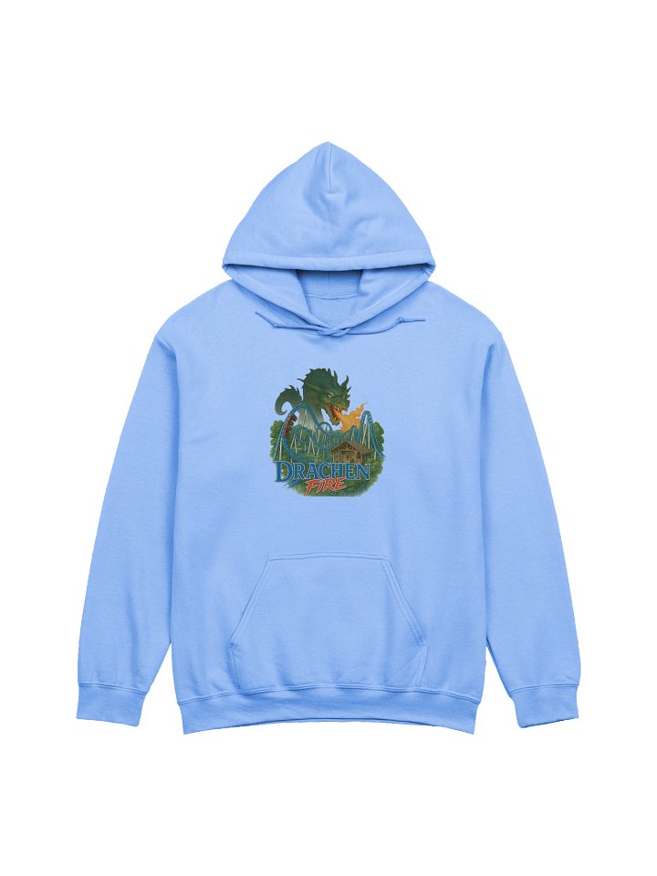Drachen Fire Roller Coaster Unisex Hoodie product image (9)