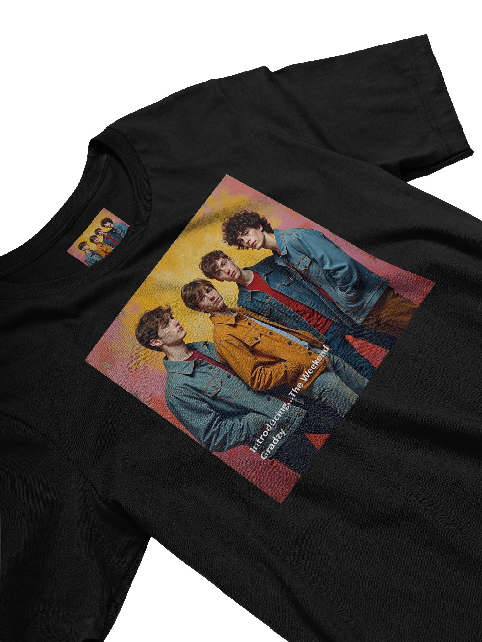 'The Weekend' Gradzy Crew T-Shirt product image (3)