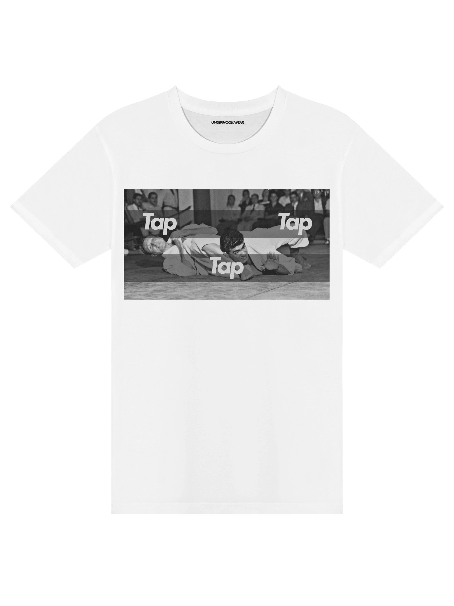 Tap Tap Tap Armbar T-shirt - White product image (1)