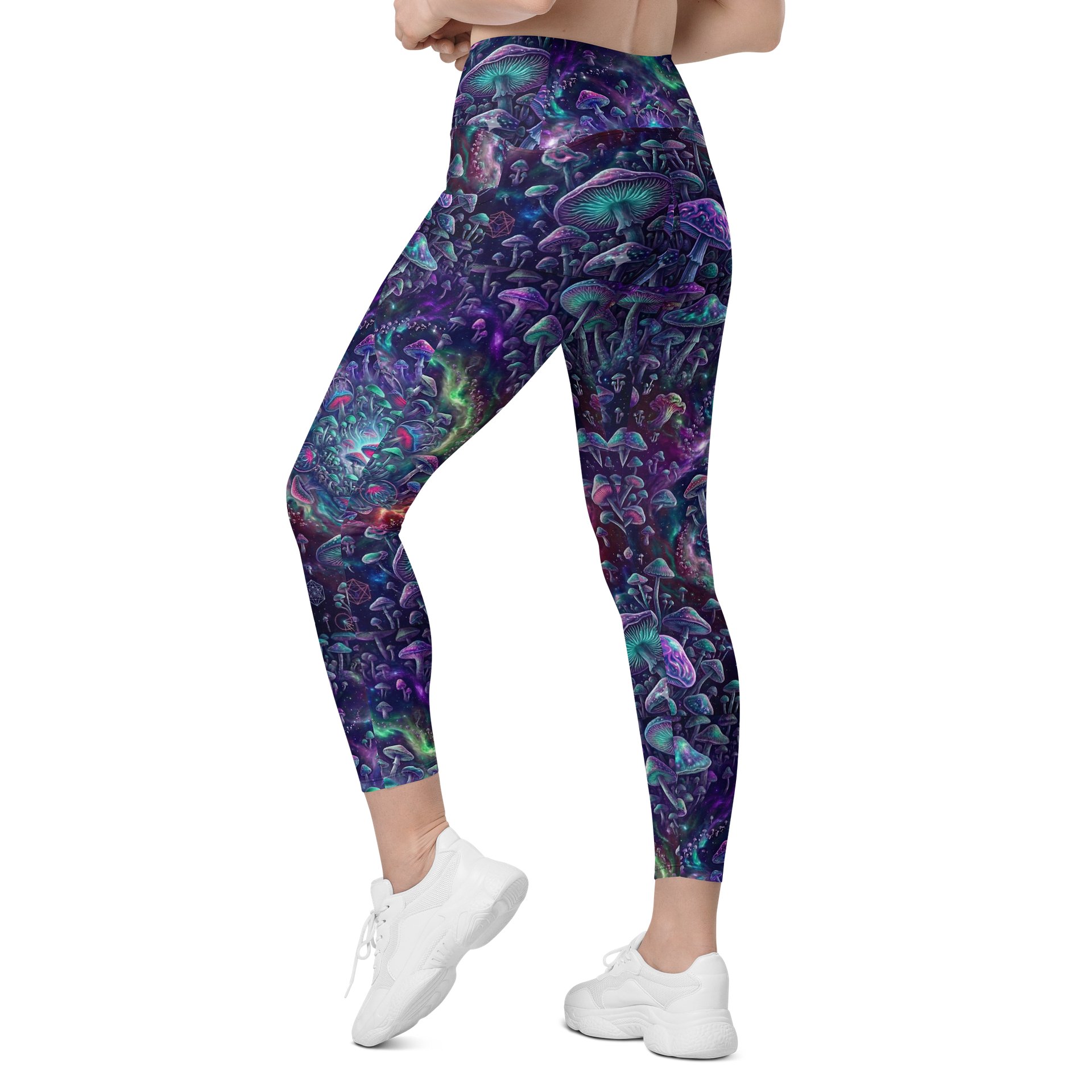 Neon Fungi Flux Tights womens product image (7)