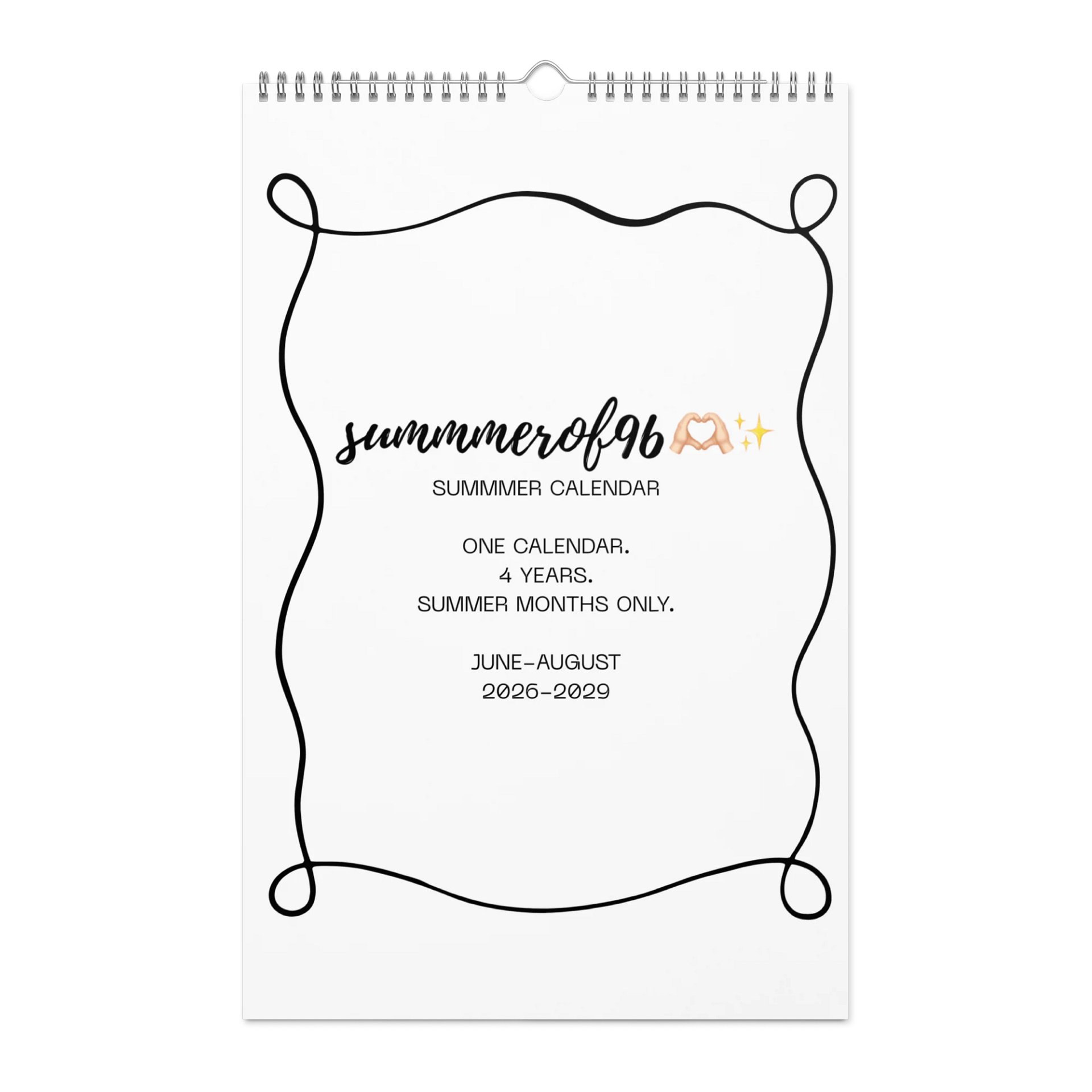 Summer Never Ends Calendar product image (1)