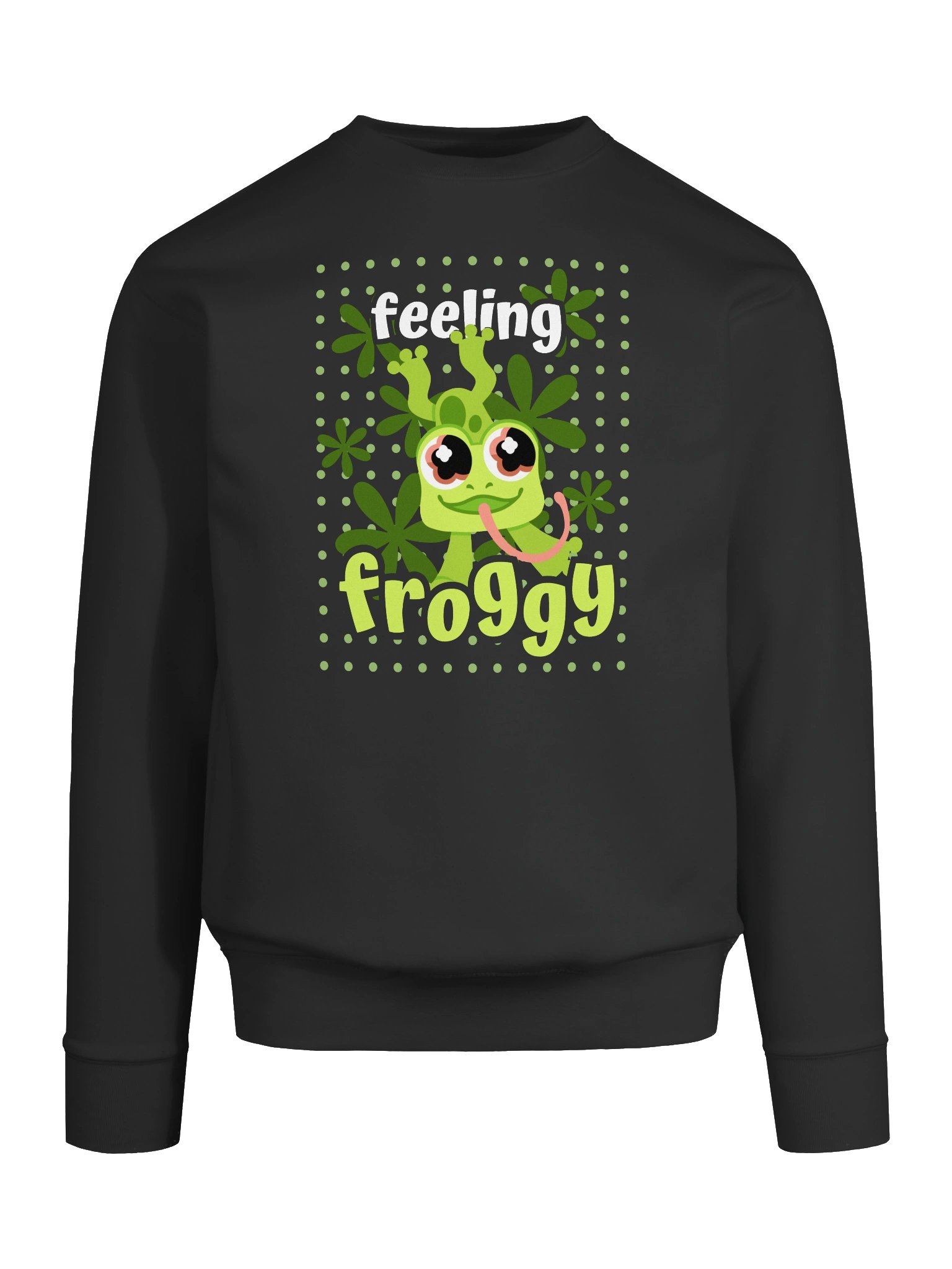 Feeling Froggy Sweatshirt (dark) product image (9)