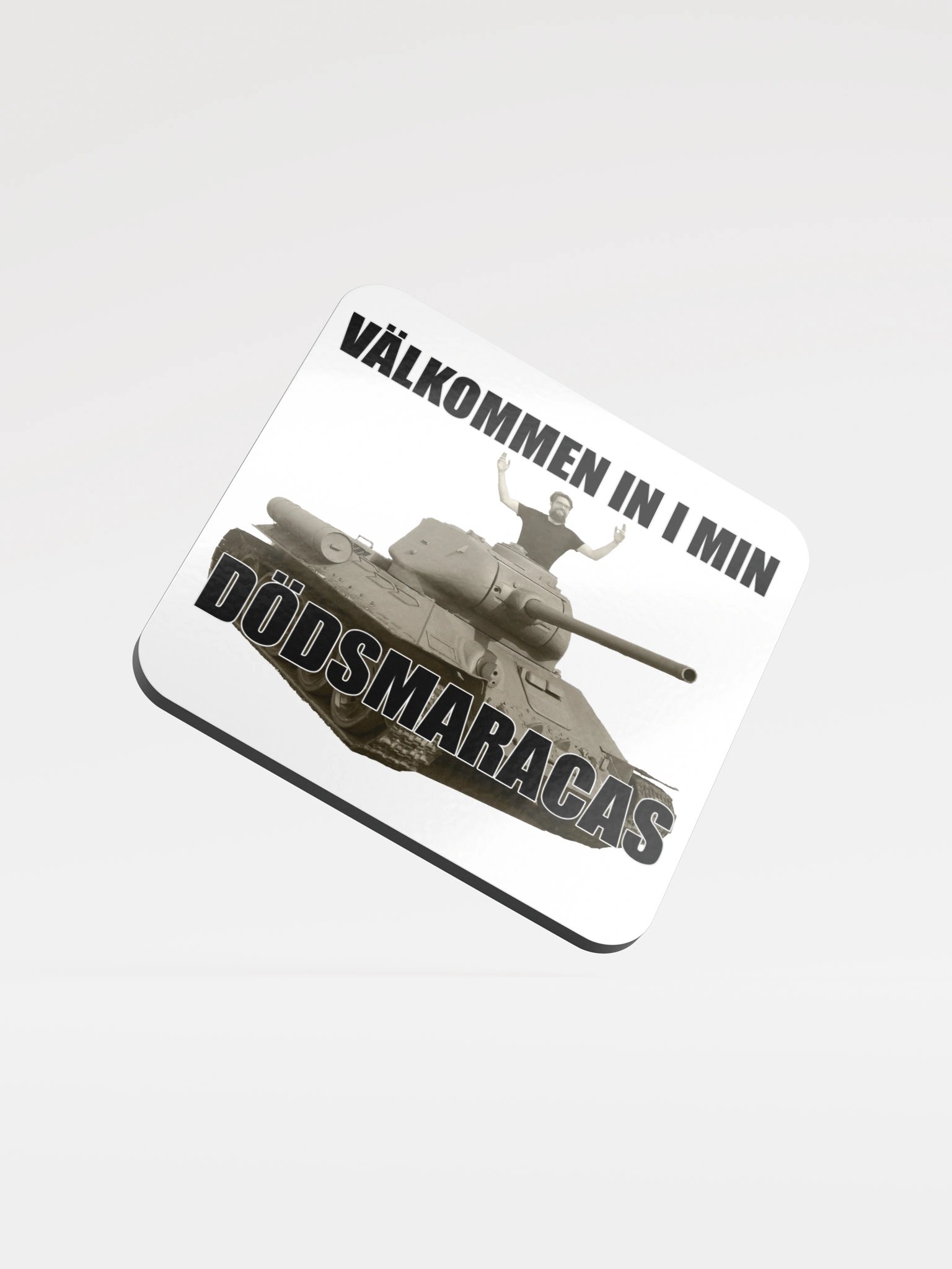 Välkommen in i min dödsmaracas! (Underlägg) product image (1)