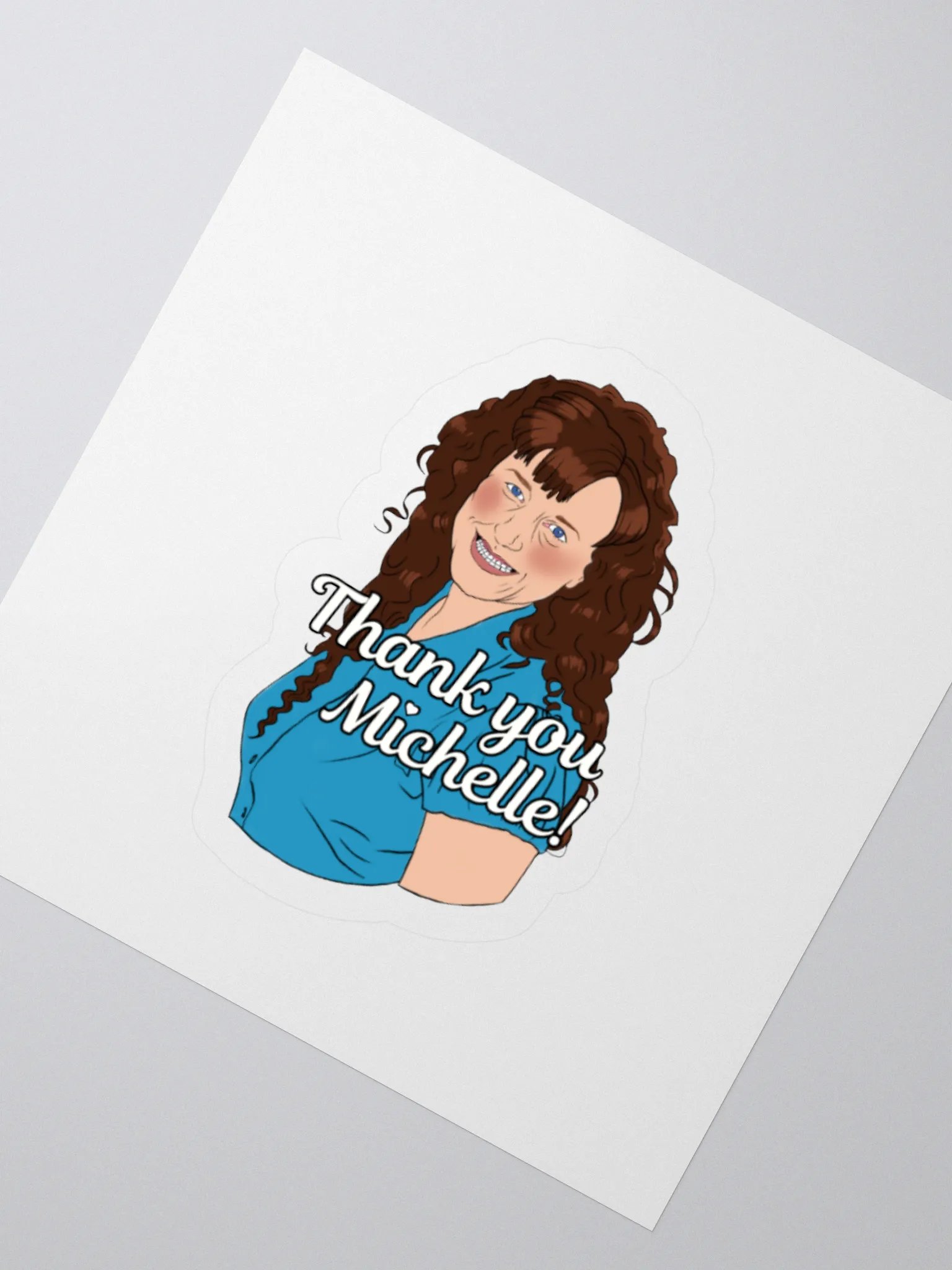 Thank U Michelle sticker product image (6)