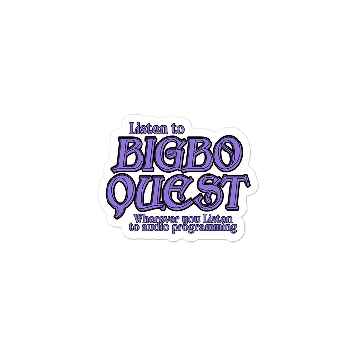 Listen to Bigbo Quest Sticker product image (2)