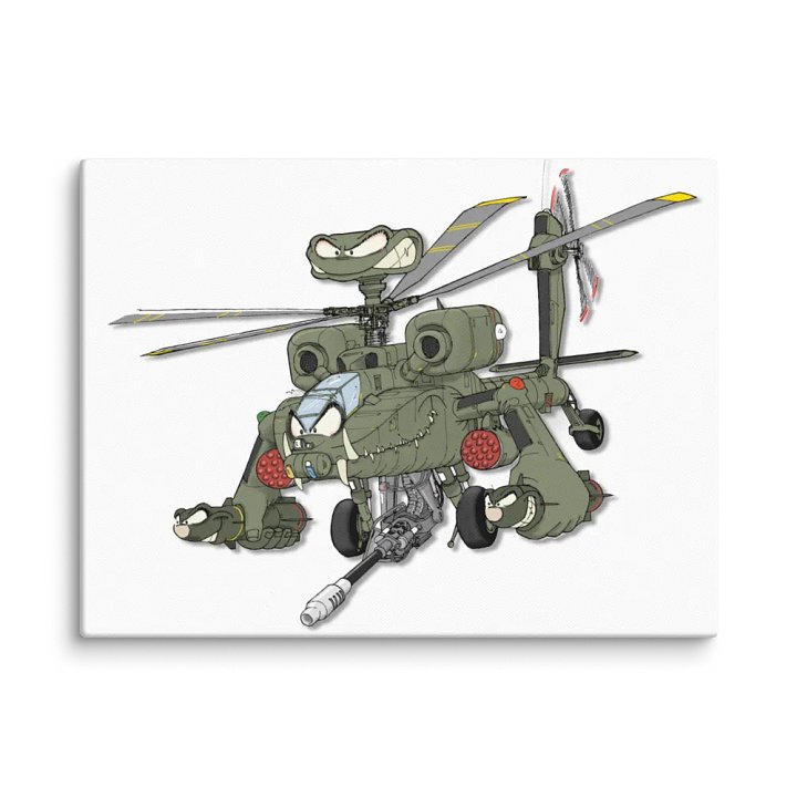AH-64D Apache Canvas (Charity Sale) product image (1)