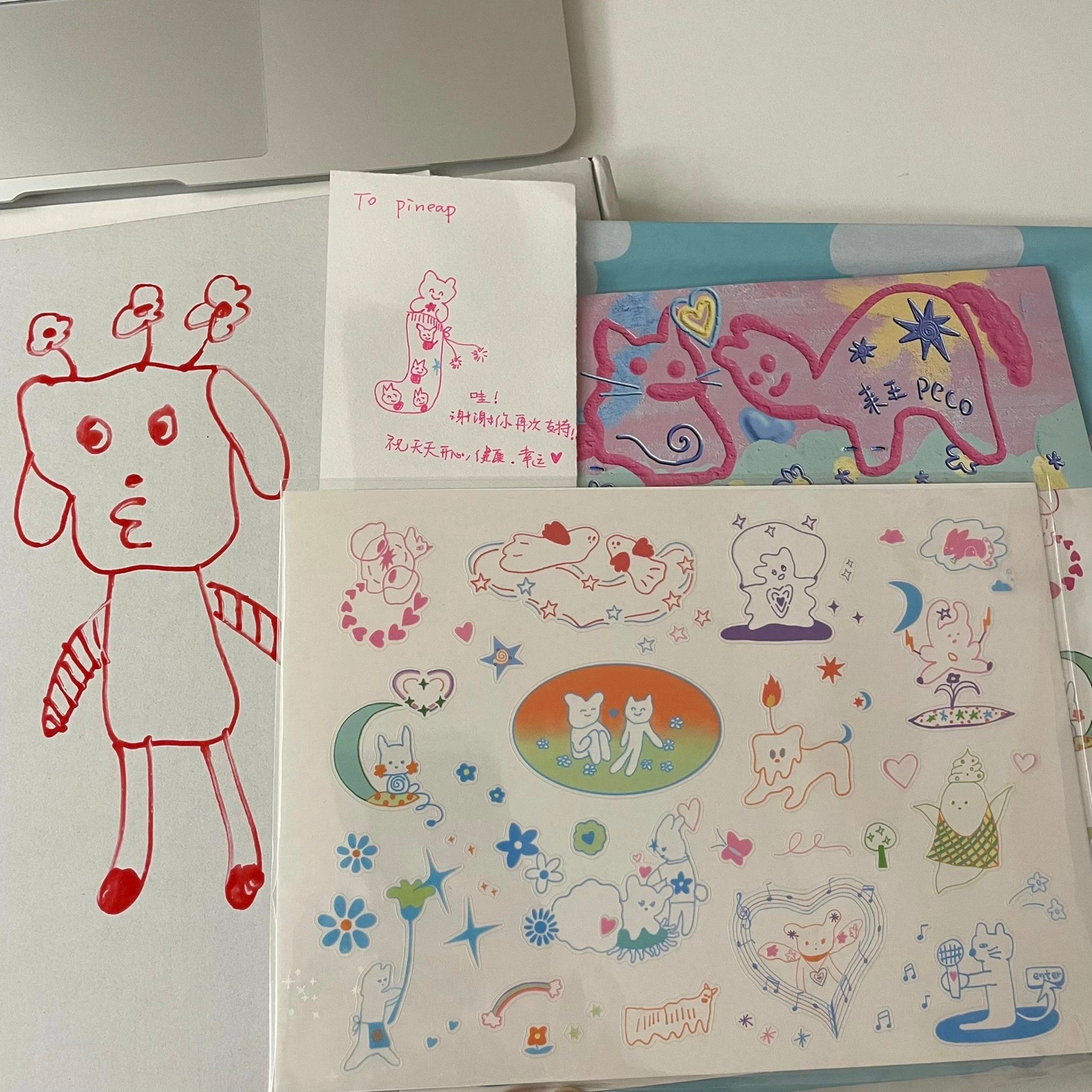 Stickers - Be Happy with Peco~☆.。.:*・°☆.。.:* product image (7)