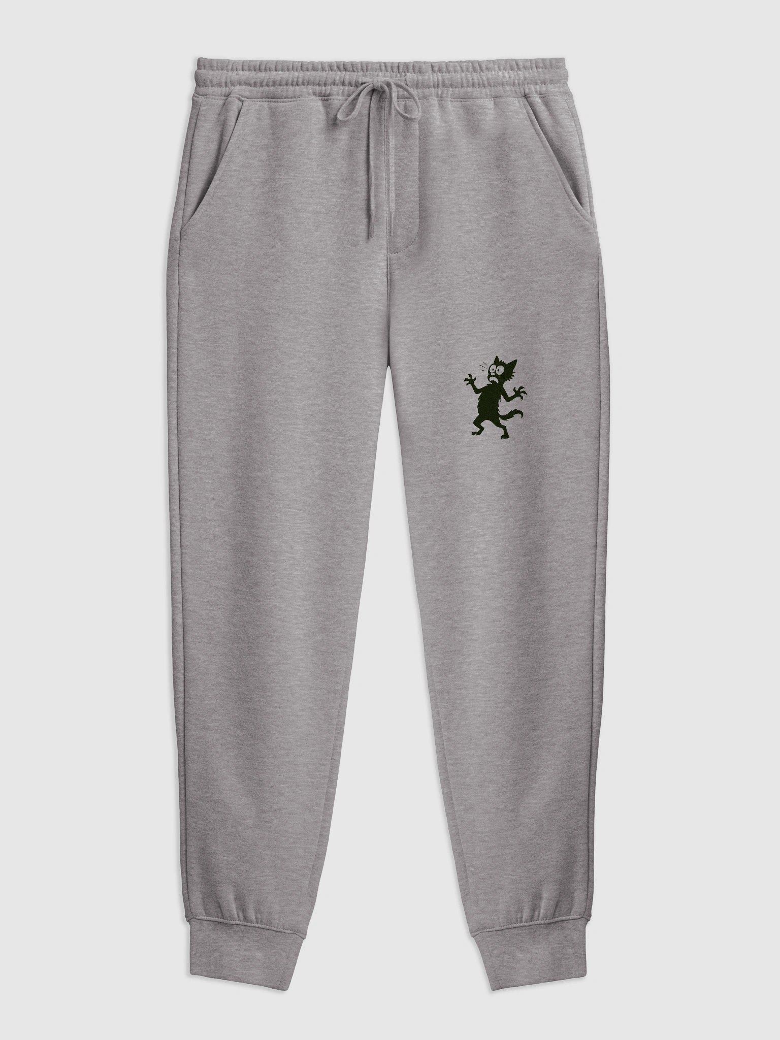 Scaredy Cat Silhouette Fleece Joggers product image (3)