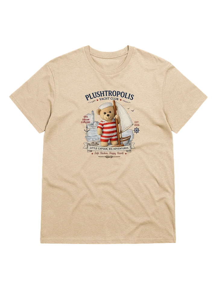 Plushtropolis Yacht Club Organic Cotton T-Shirt product image (1)