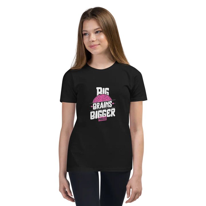 Big Brains Bigger Muscles Kids Shirt product image (5)
