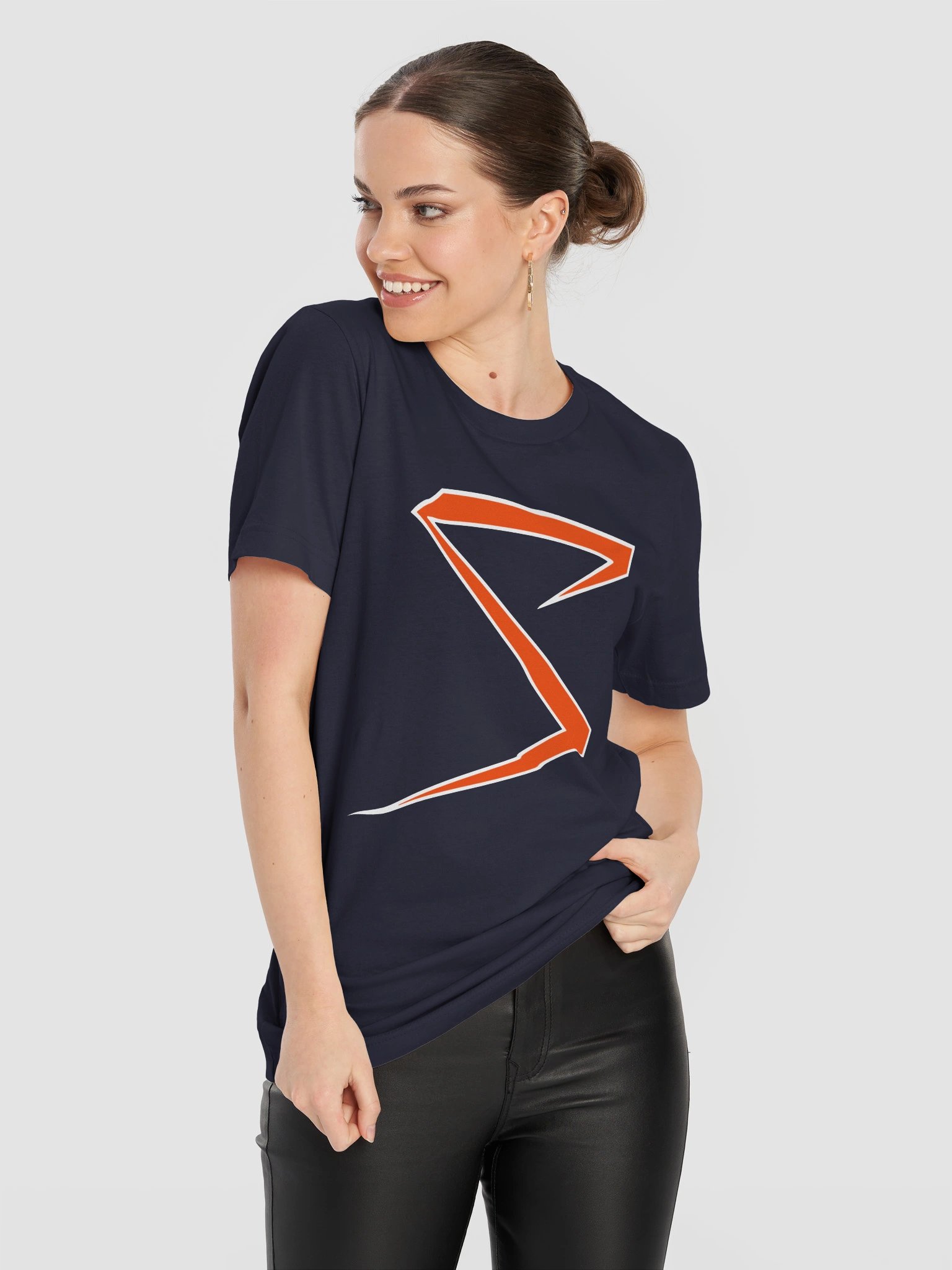 Midwest Sluggers S-Logo Navy Unisex Supersoft Tee product image (11)
