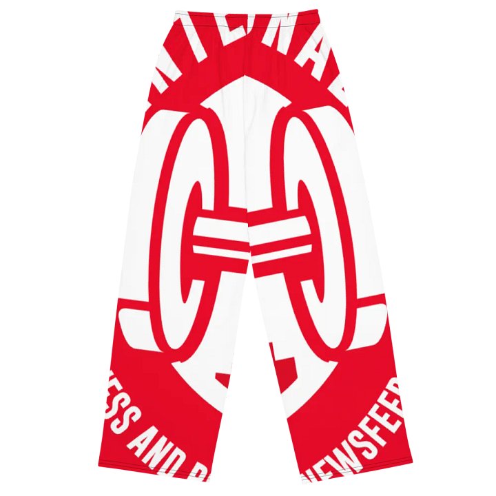 IFBNewsfeed.Org's All-Over Print Unisex Wide-Leg Pants product image (2)