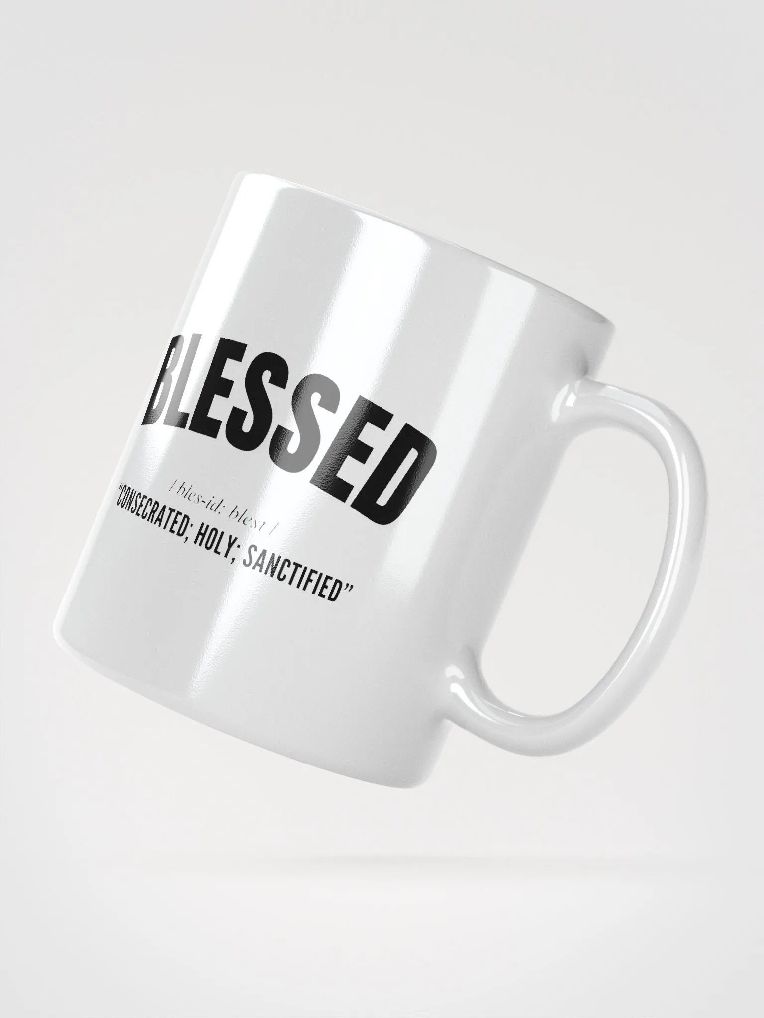 BLESSED PHONETIC MUG product image (2)