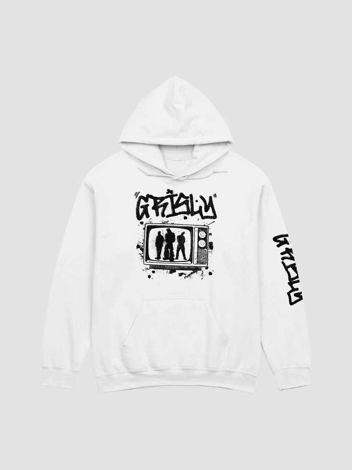 GrislyVision White Hoodie product image (1)
