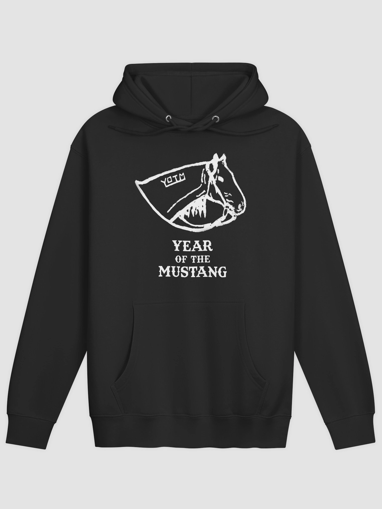 Year of the Mustang Hoodie (White Logo) product image (3)