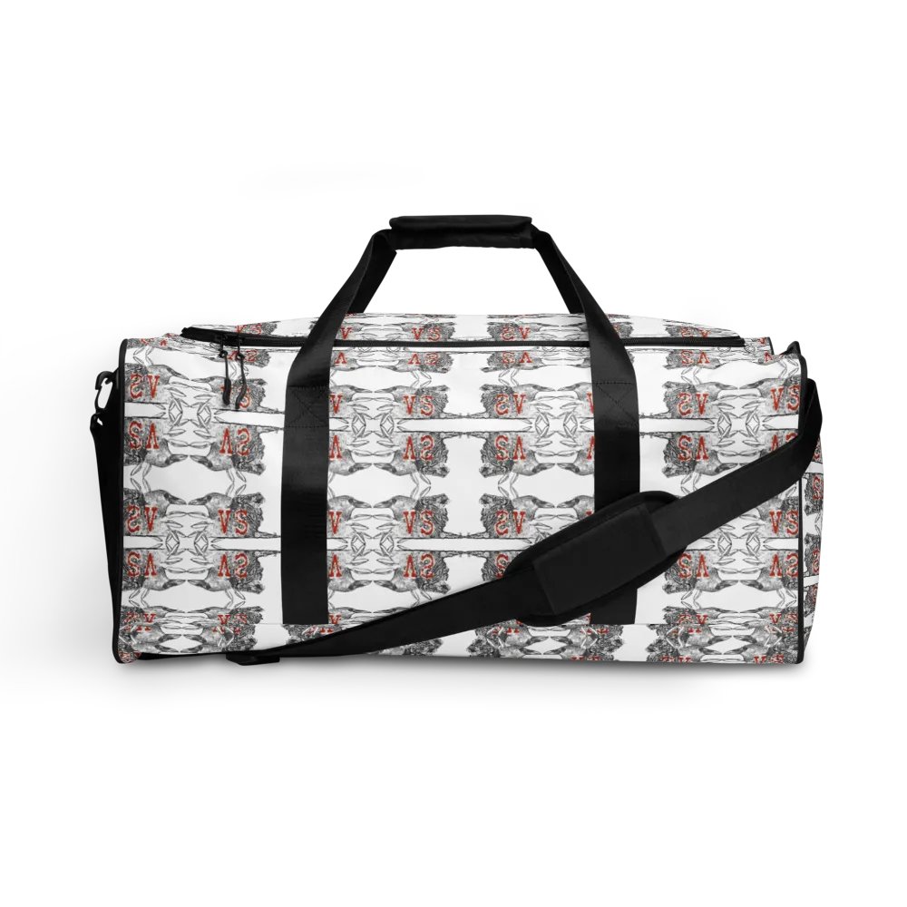 Crow vs Lion Duffel Bag product image (1)
