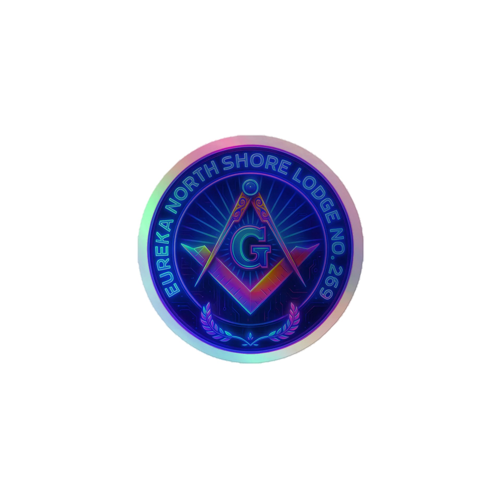 Eureka Cyberpunk Holographic Sticker Sheet product image (1)