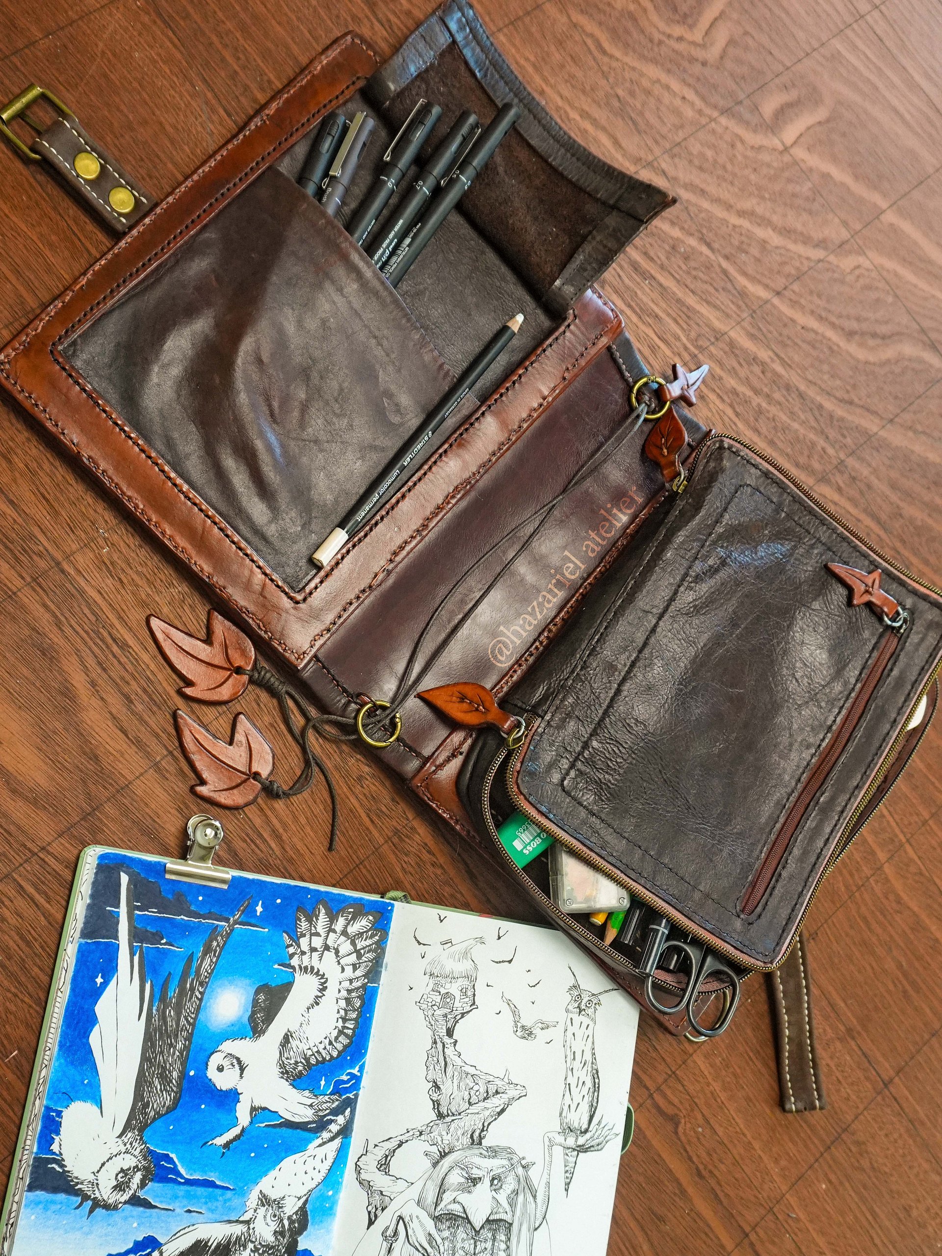 Leather Book Bag product image (6)