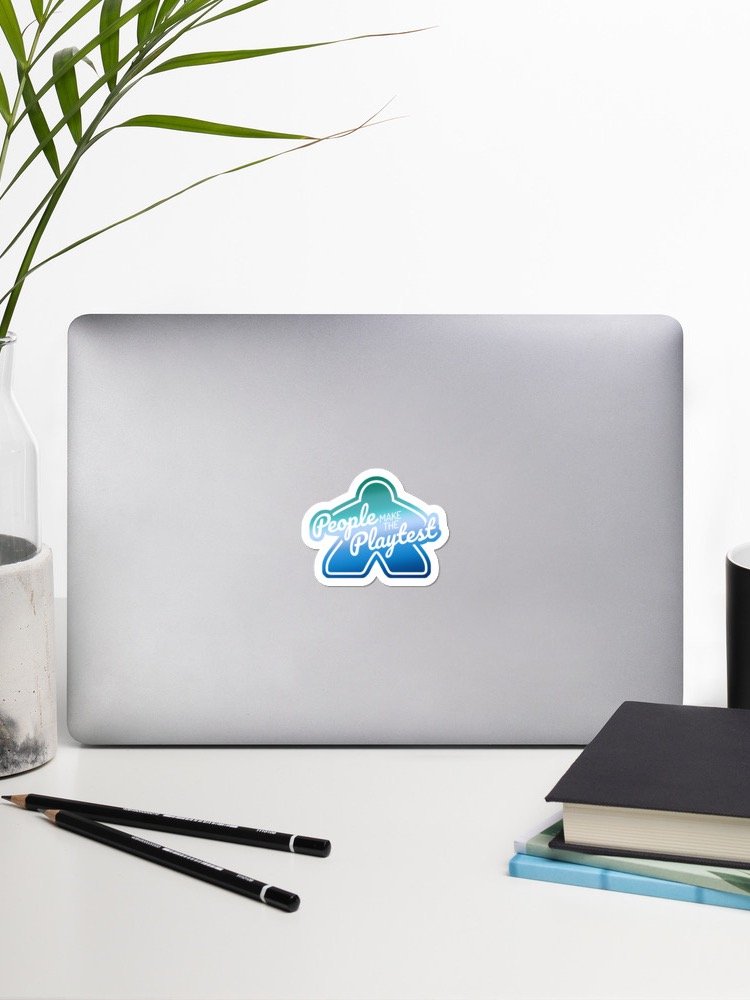 Big Meeple Gay Men's Pride PMTP Vinyl Sticker product image (2)