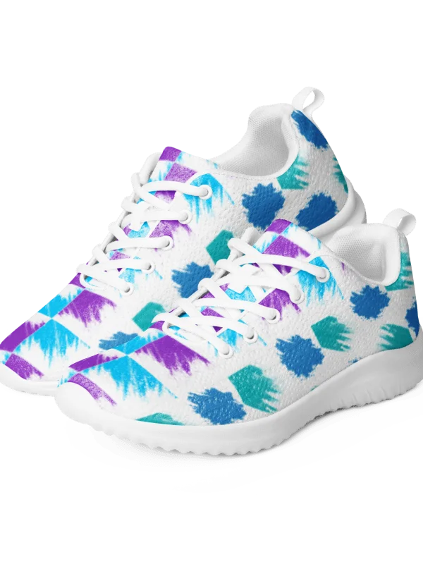 Splash Wave: Abstrakte Grafik-Sneaker Women's Athletic Shoes product image (5)