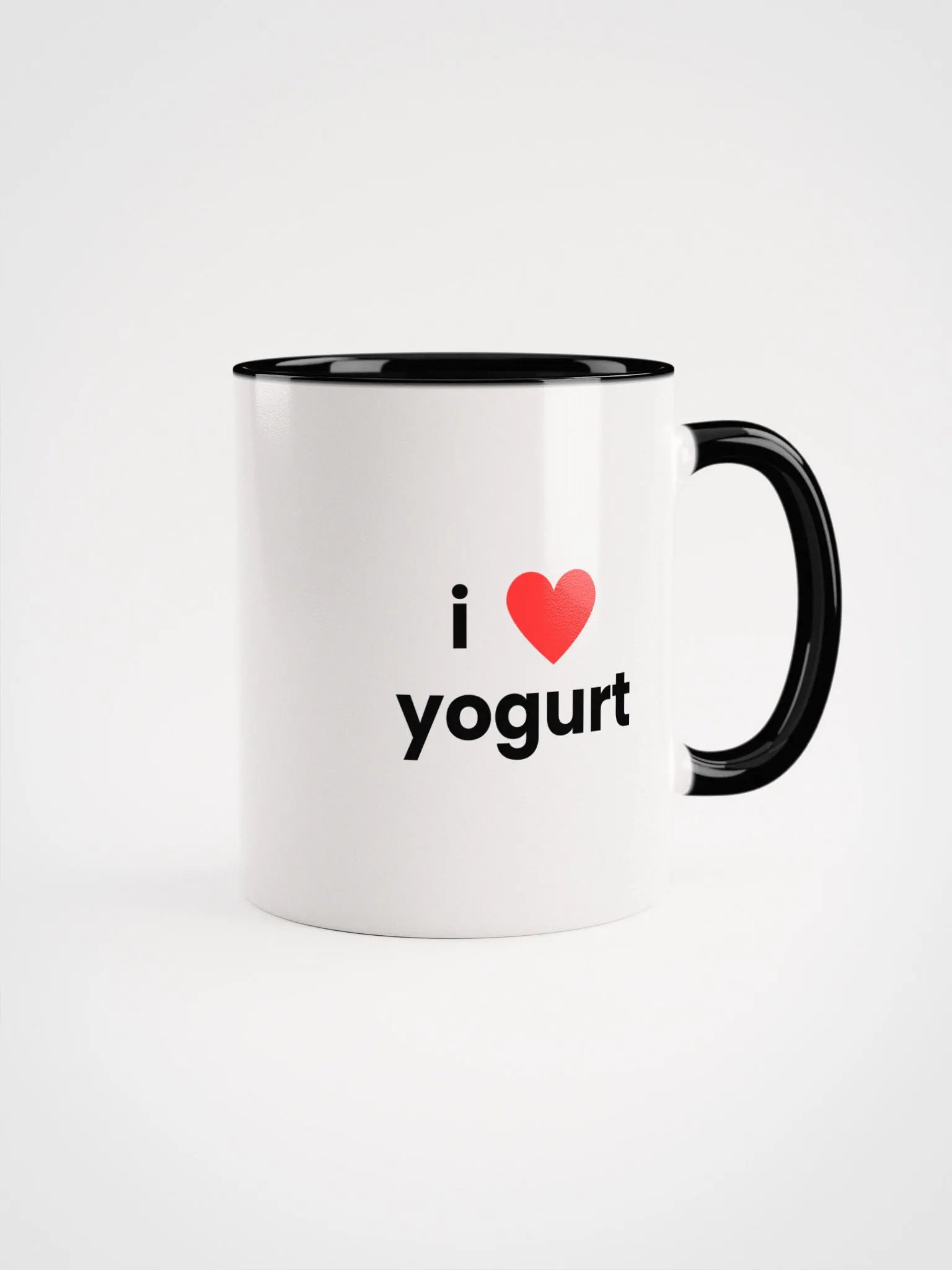 ceramic "i ❤ yogurt" mug product image (4)