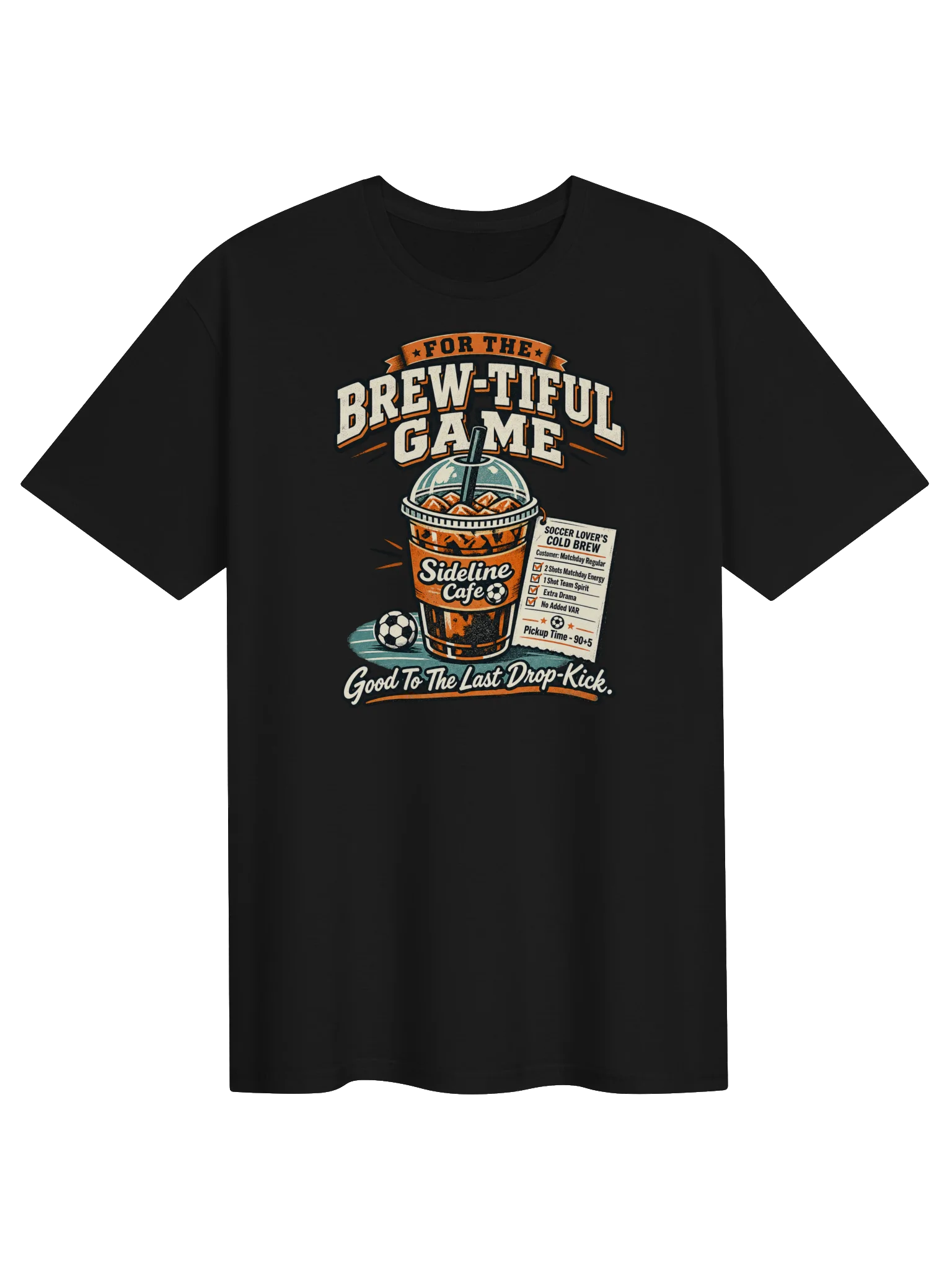 Sideline Cafe Soccer Cold Brew Tee product image (1)