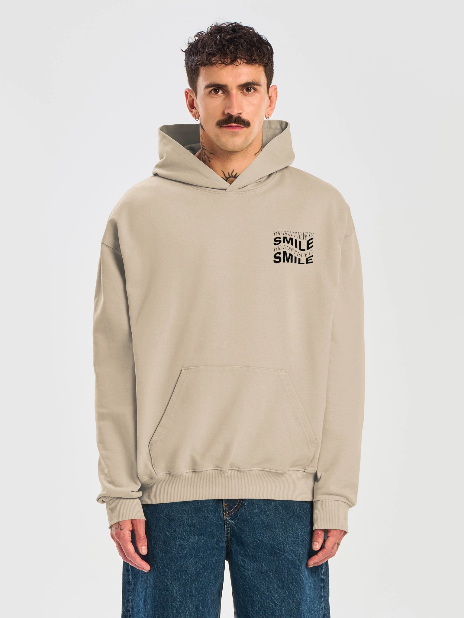 SMILE French Terry Hoodie product image (5)