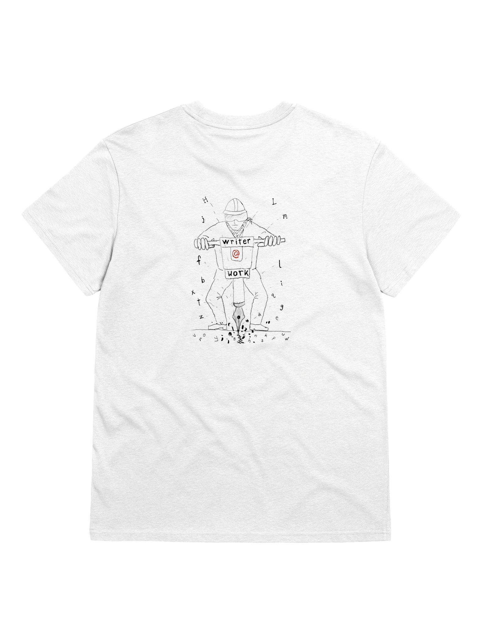 Writer@Work Organic Cotton T-Shirt product image (2)
