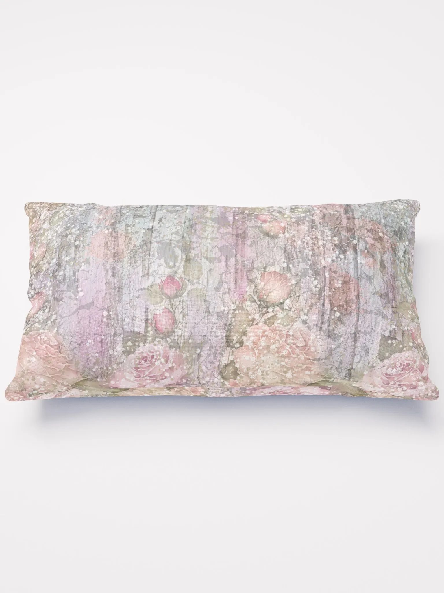 Pretty Grungy Floral Themed Pilow product image (1)