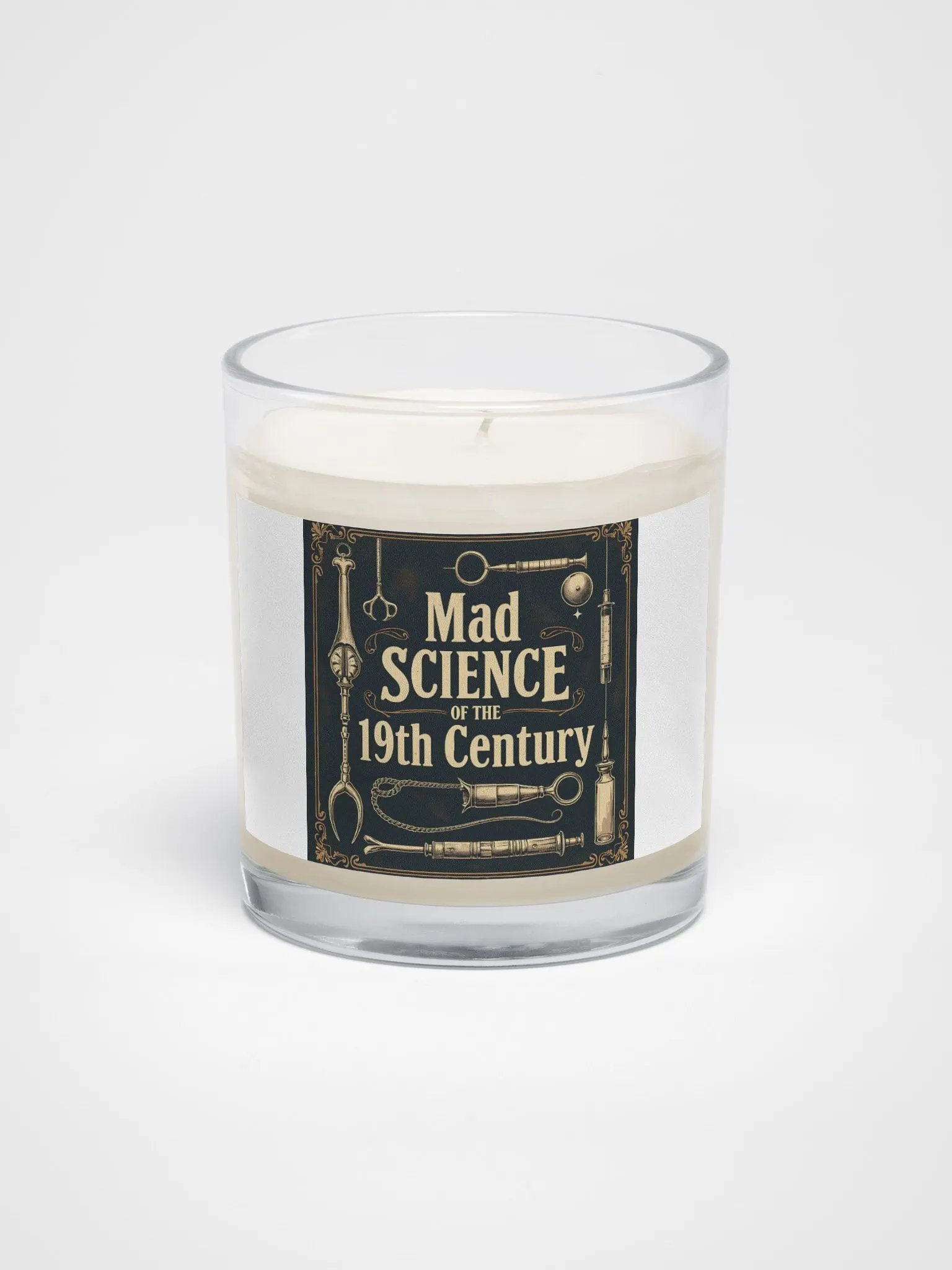 Eccentric 19th Century Science Soy Wax Candle product image (1)