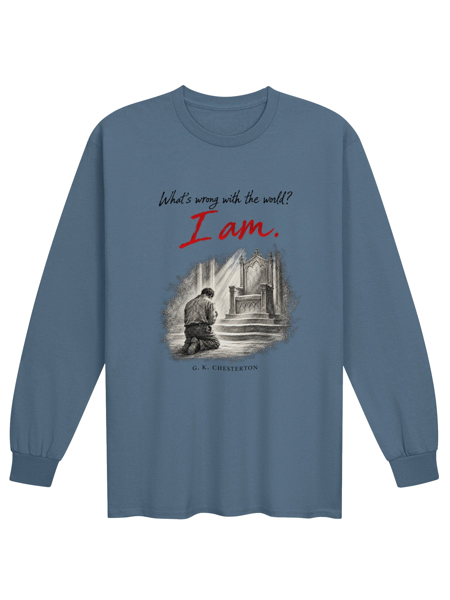 What's Wrong? Me! Long-sleeve T-shirt product image (1)