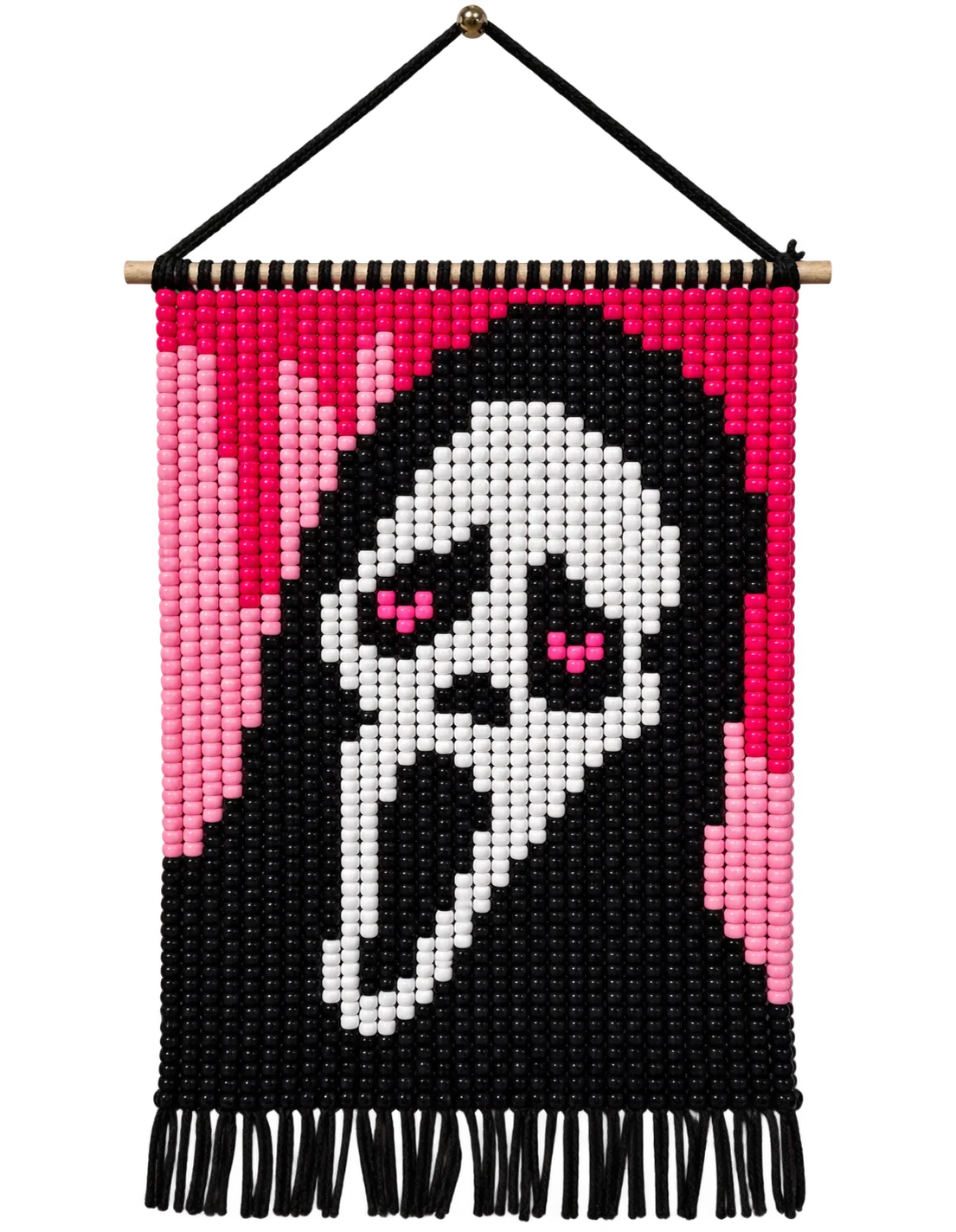 [ Physical ] 💗 Love at First Scream — Pony Bead Tapestry product image (1)