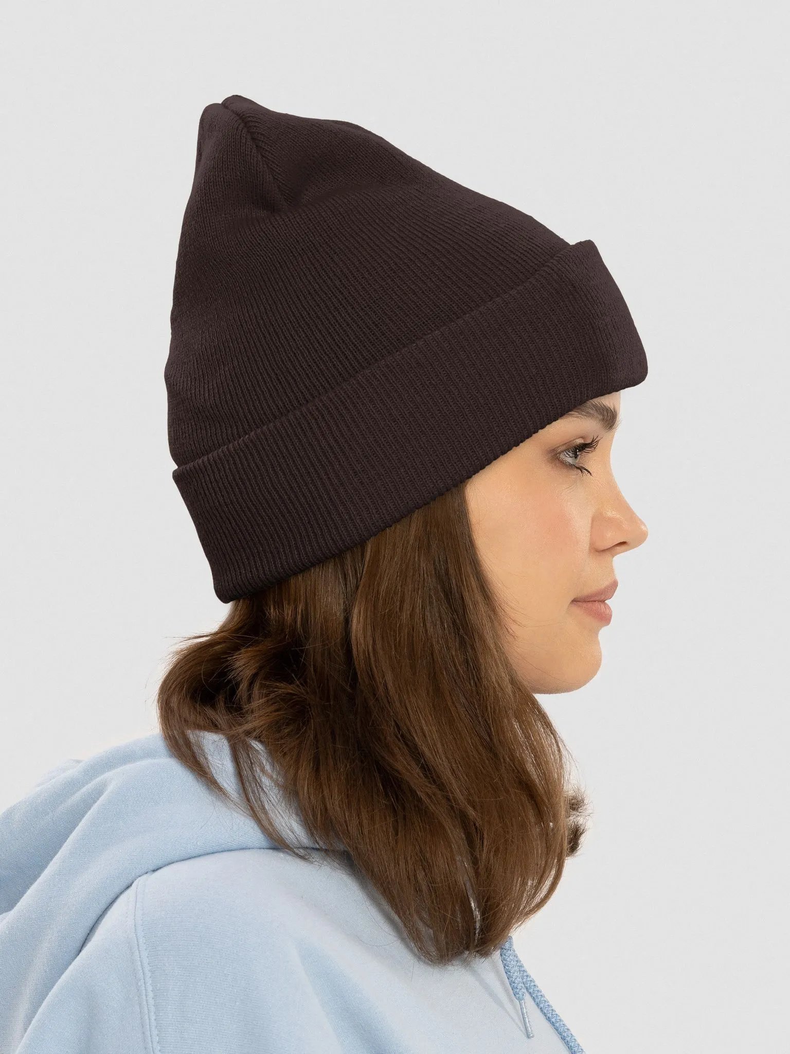 stone racoon Yupoon cuffed beanie product image (5)