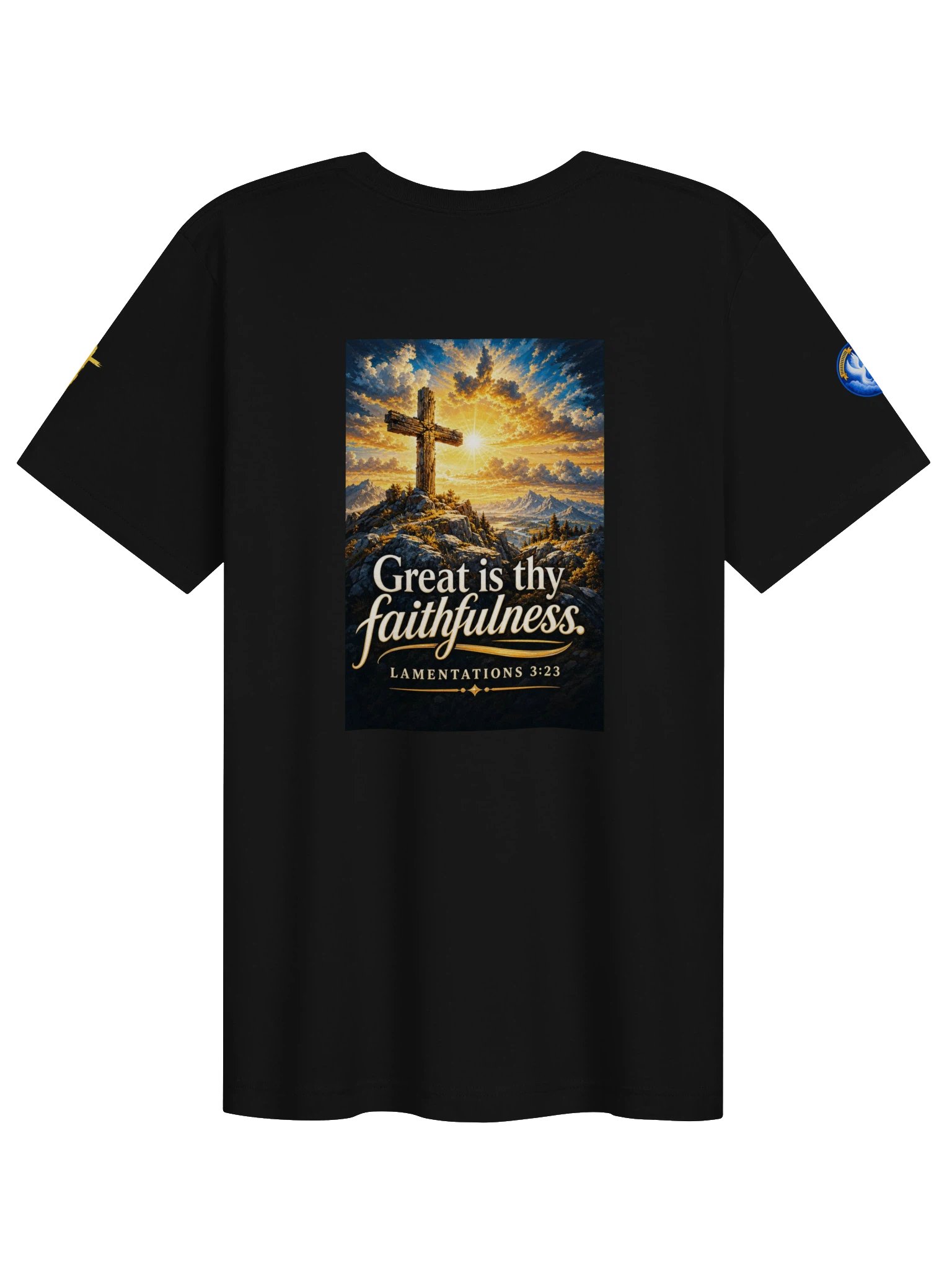 Psalm 28:7 Eagle T-Shirt product image (2)