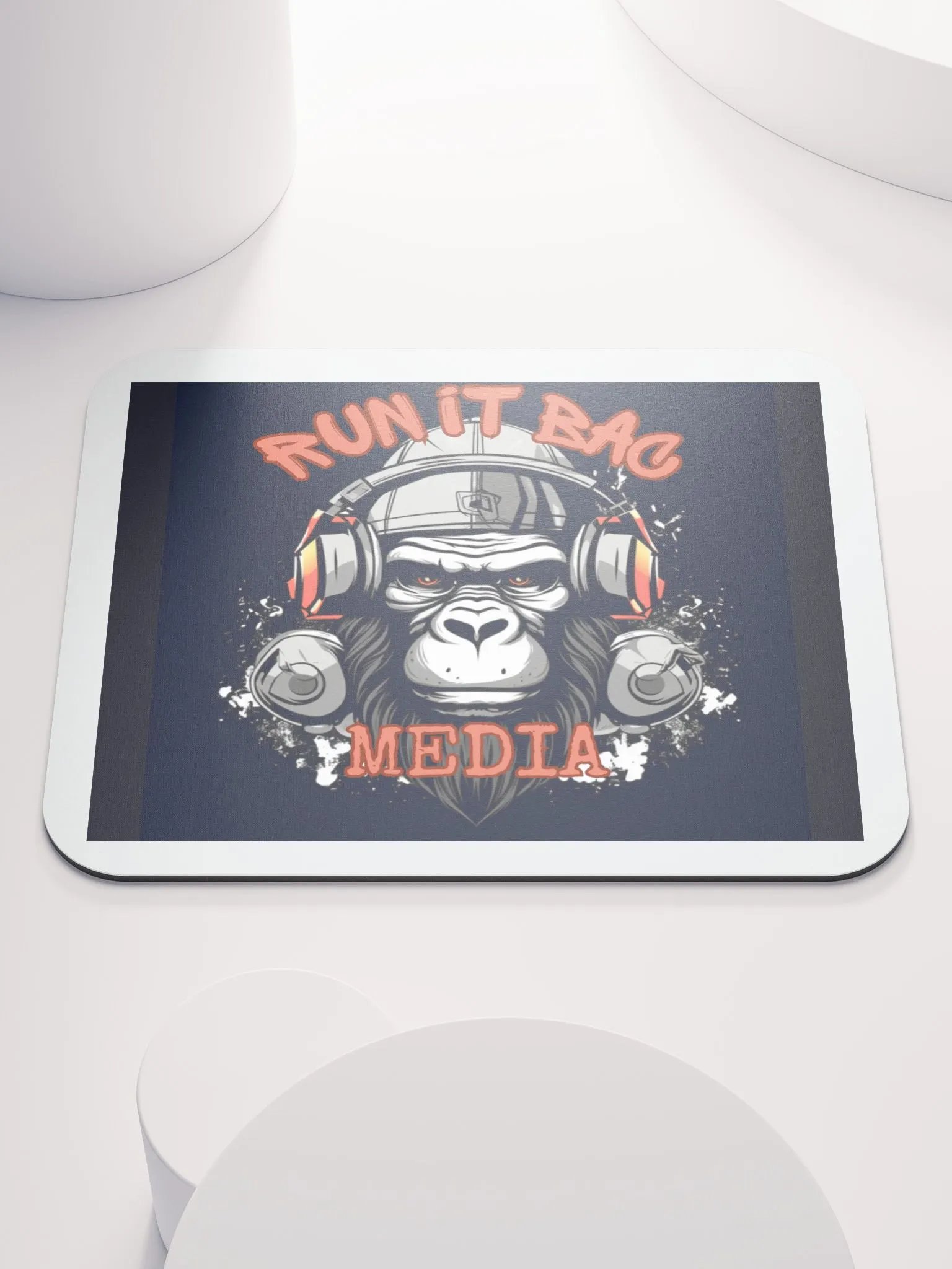 RUN It BAC Media Mouse Pad product image (1)