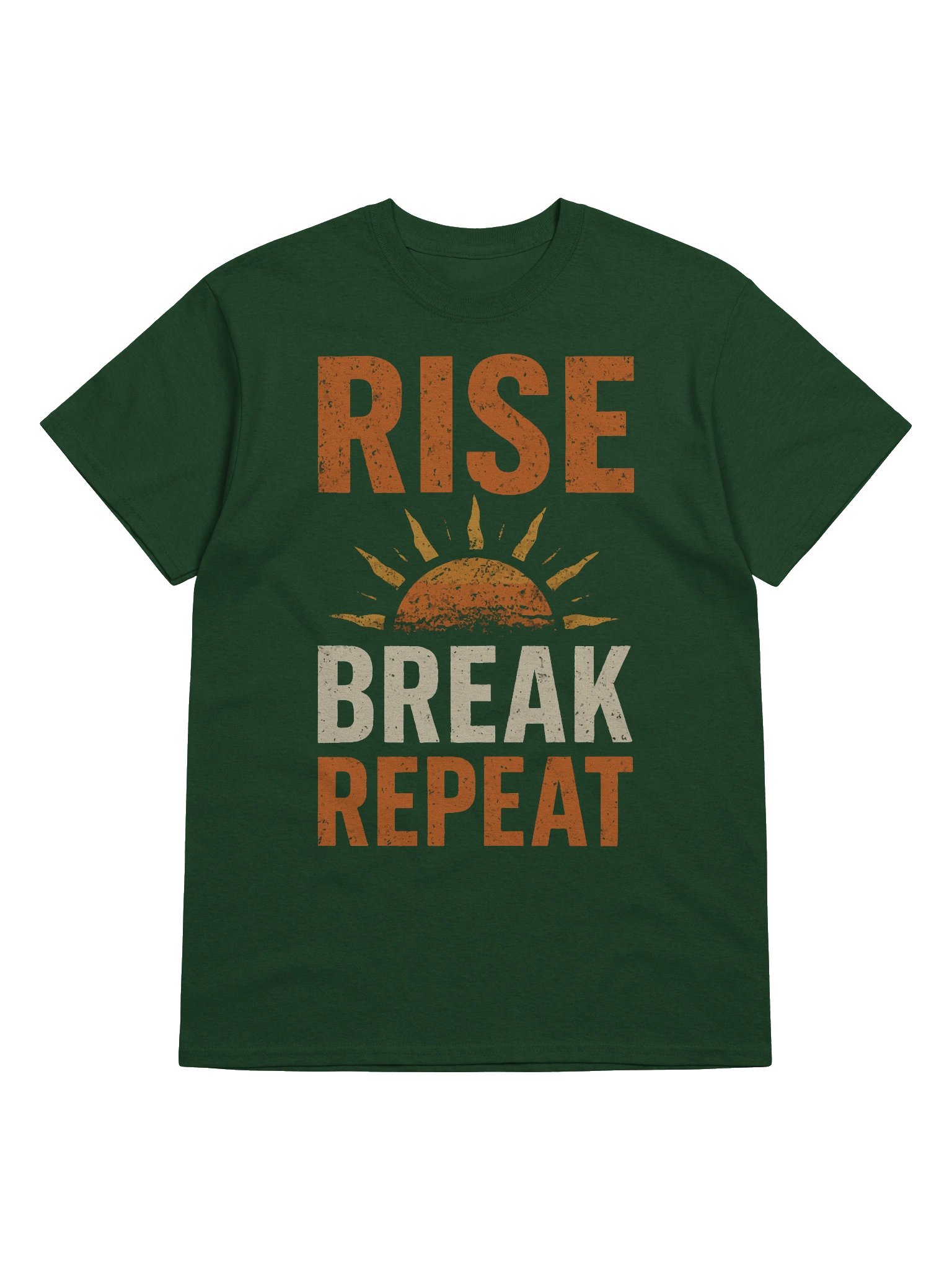 Rise • Break • Repeat – Motivational Sunrise Tee product image (5)