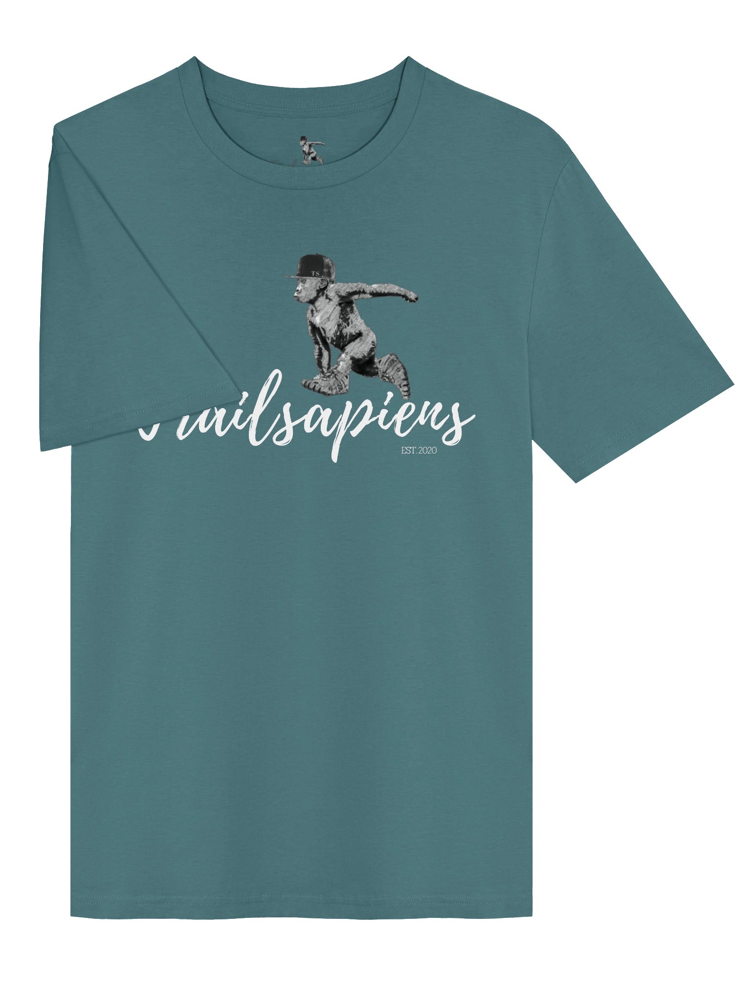 ECO-Friendly & Organic Premium Quality - Men's T-shirt with Trailsapiens logo product image (11)